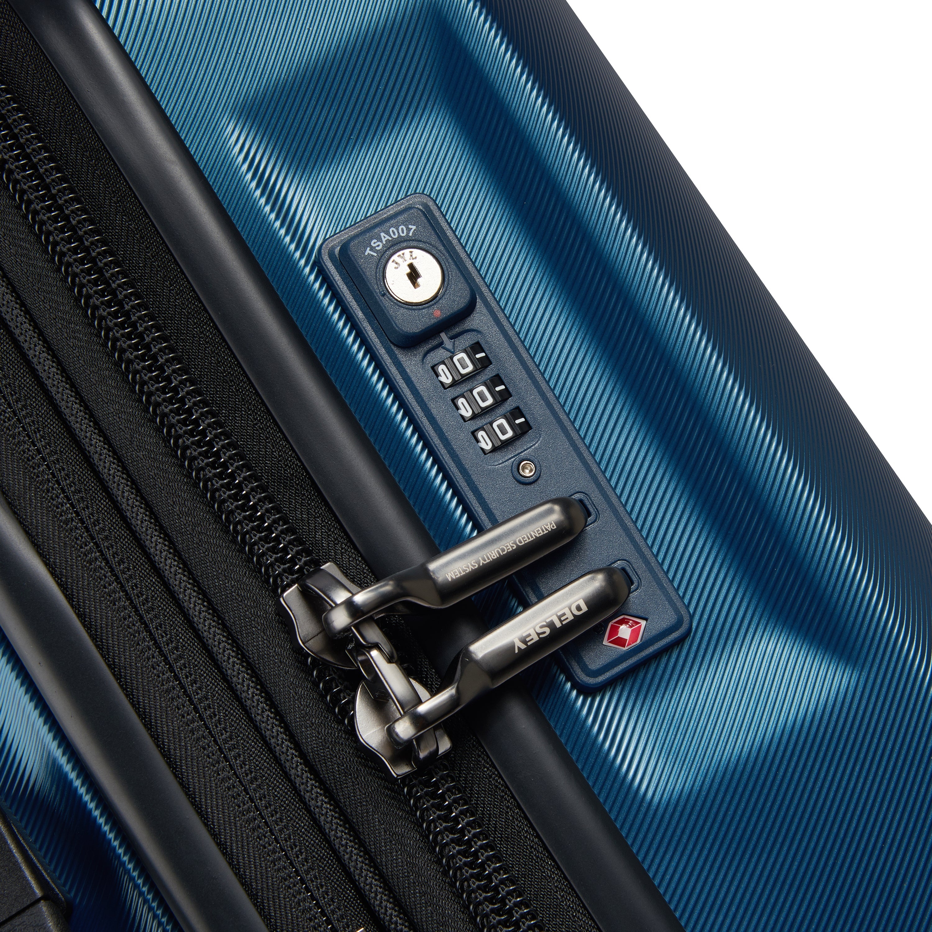 PROMENADE HARD 2.0| Suitcase Cabin Expandable 55 CM BLUE