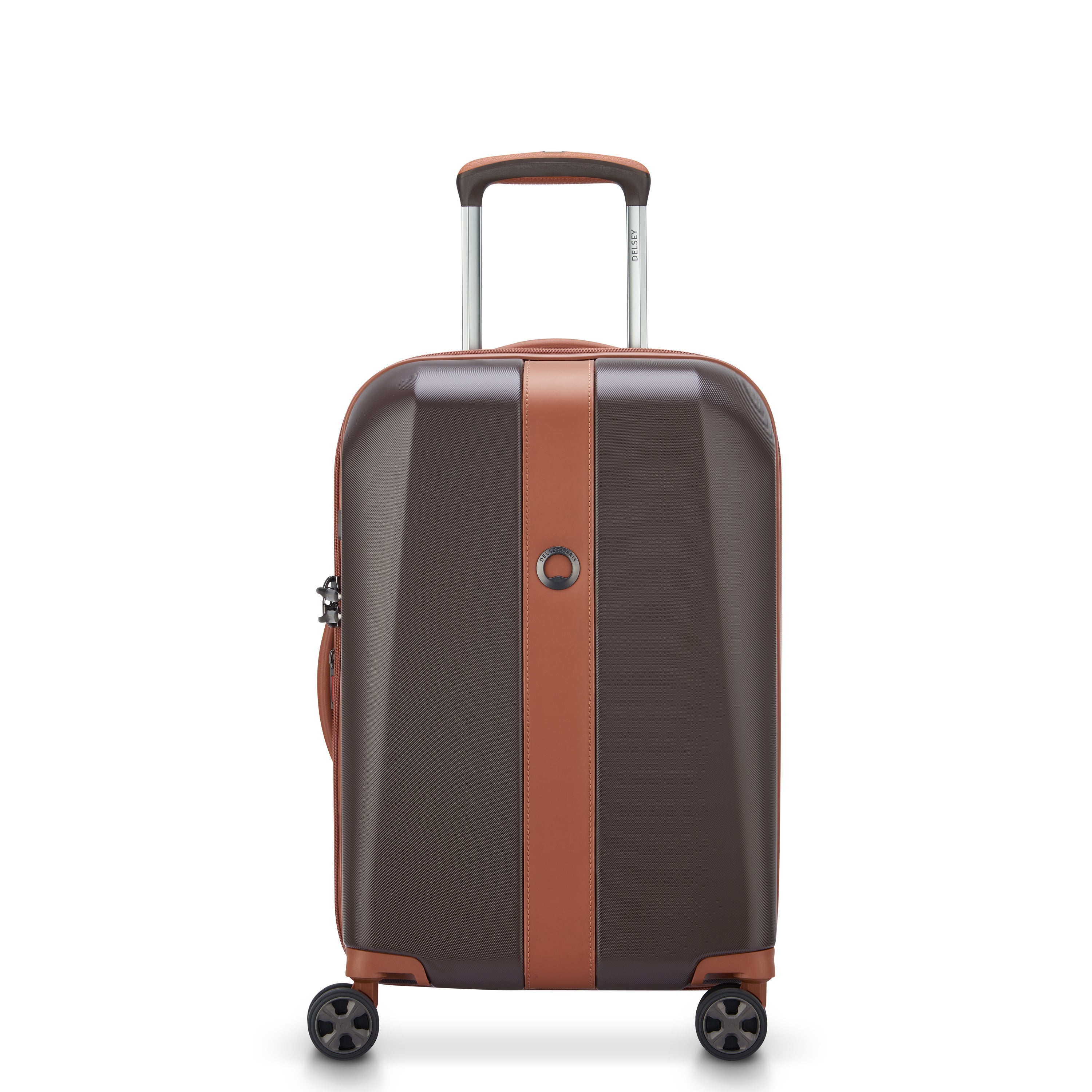 PROMENADE HARD 2.0| Suitcase Cabin Expandable 55 CM CHOCOLATE