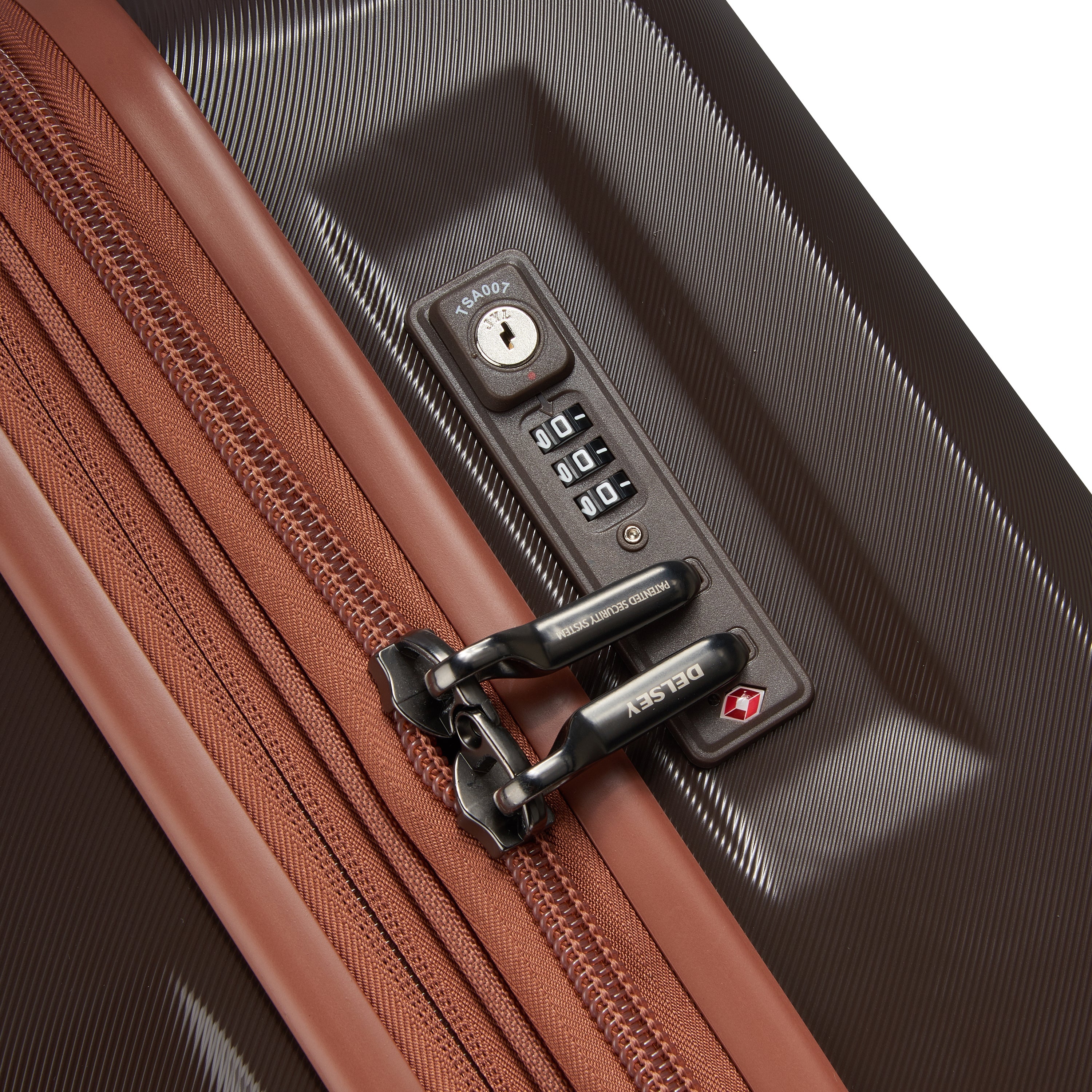 PROMENADE HARD 2.0| Suitcase Cabin Expandable 55 CM CHOCOLATE