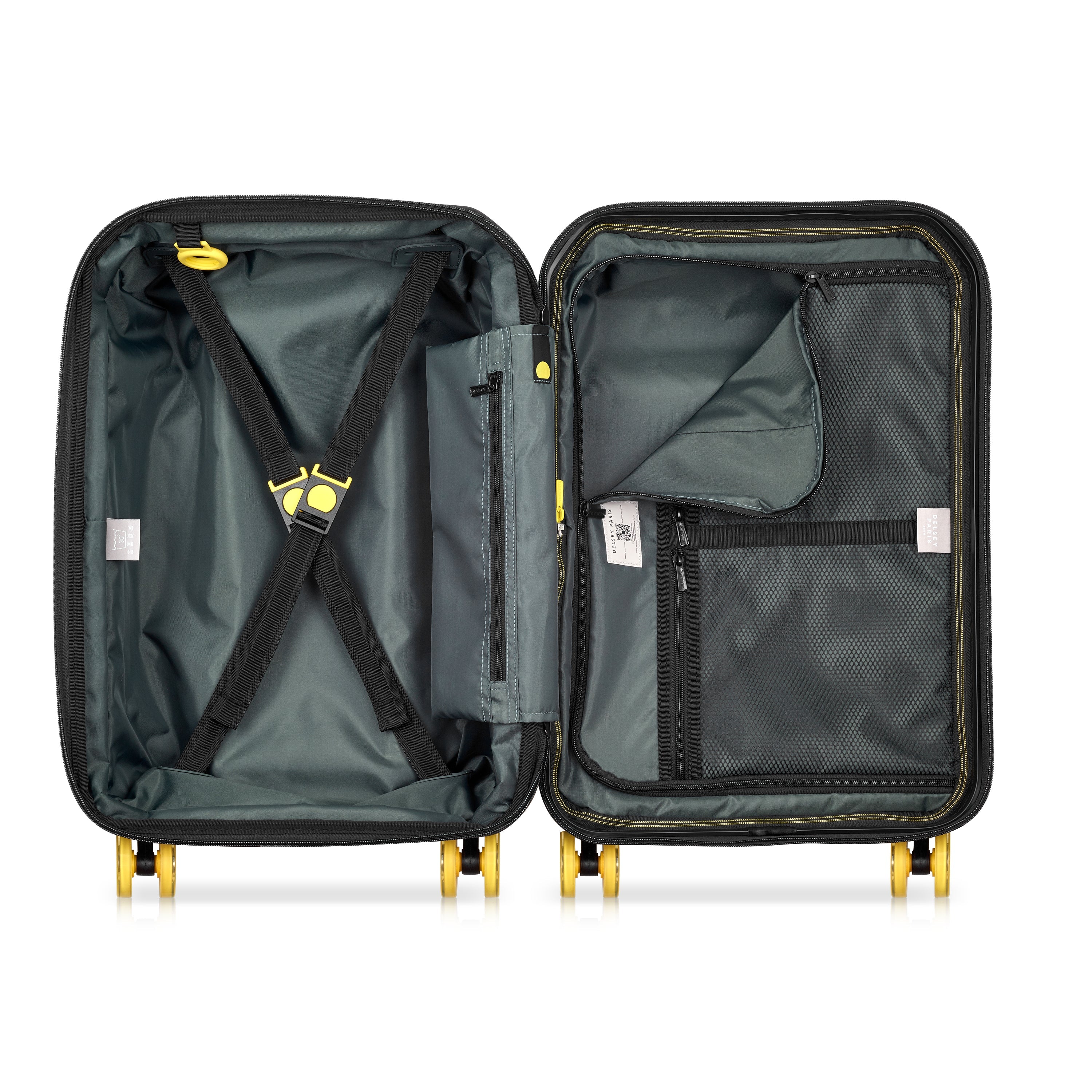 REMPART 2.0| Suitcase Cabin Expandable 55 CM BLACK