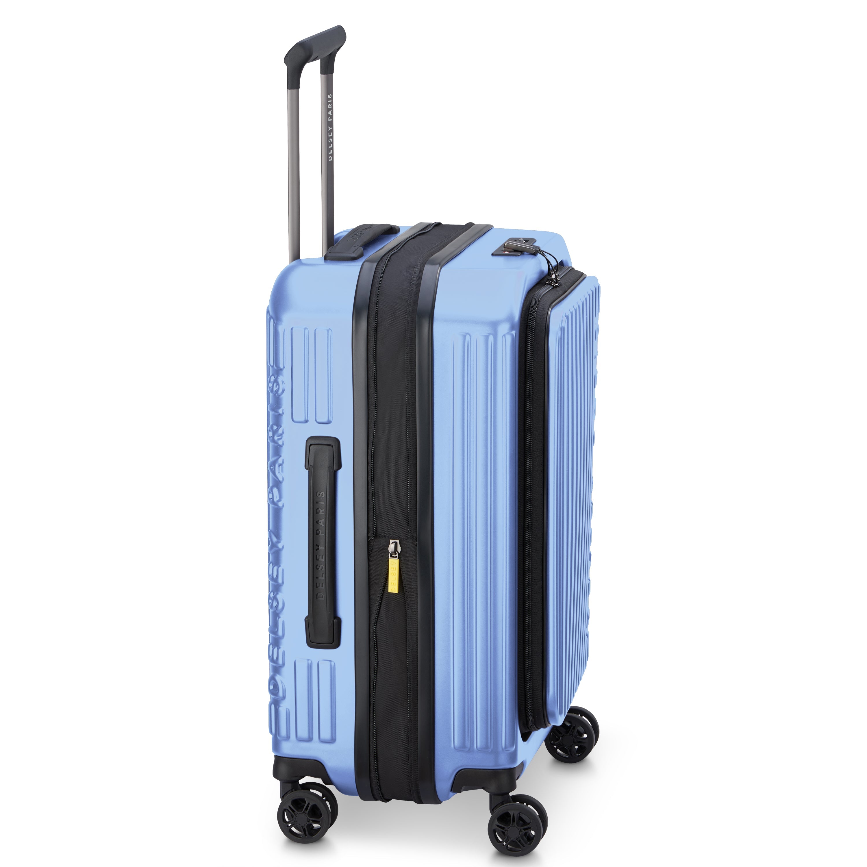 SECURITIME ZIP| Suitcase Cabin Expandable 55 CM LAVENDER BLUE