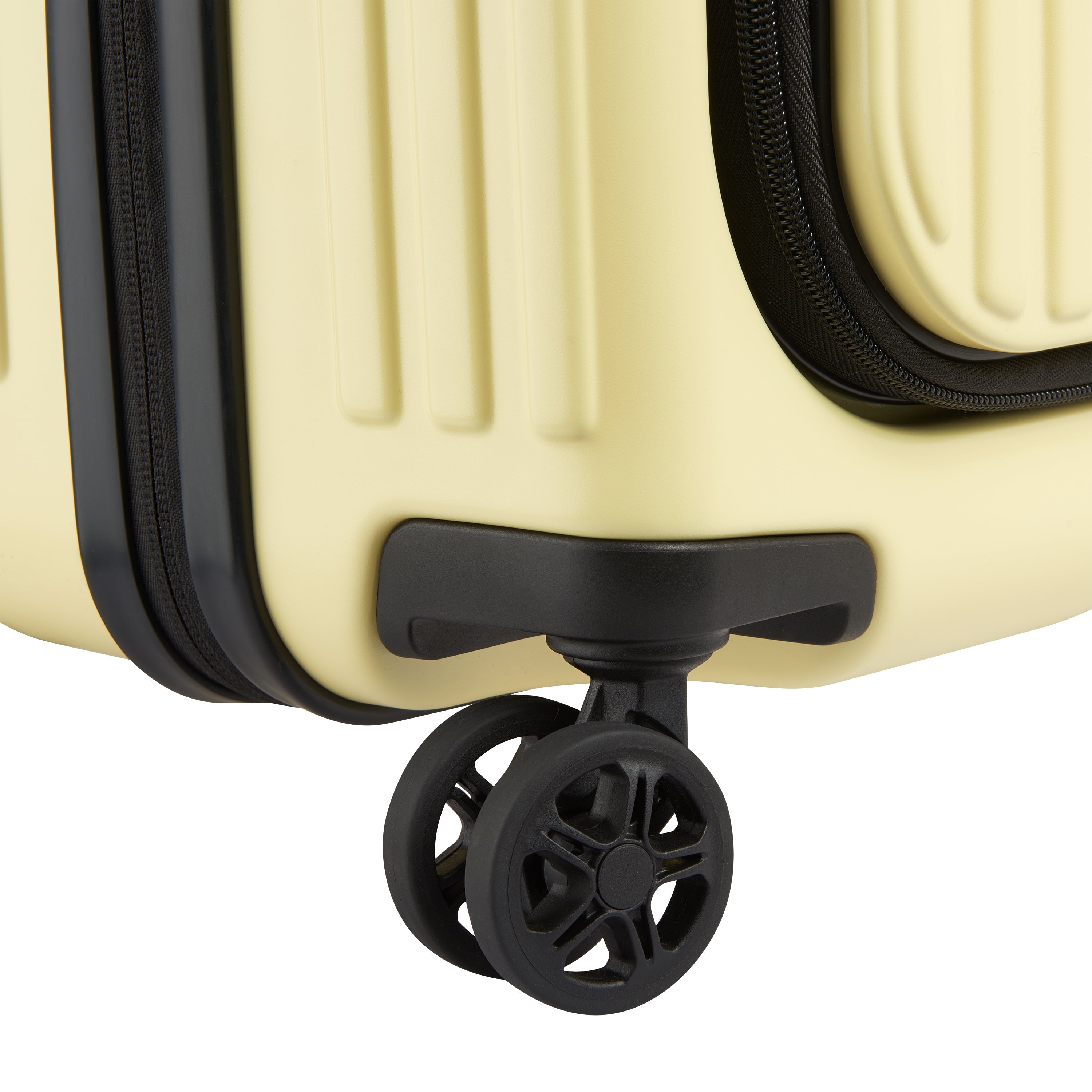 SECURITIME ZIP| Suitcase Check-In Expandable 65.5 CM PALE YELLOW