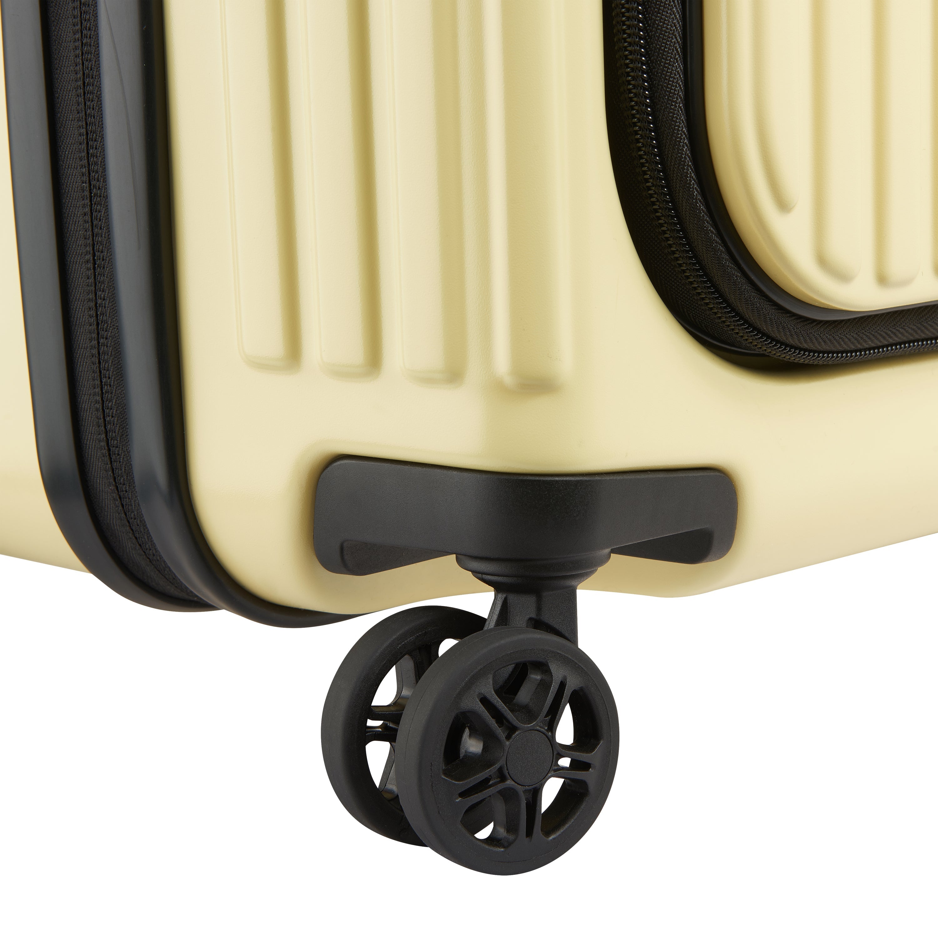 SECURITIME ZIP| Valise Soute Extensible 75.5 CM JAUNE PÂLE