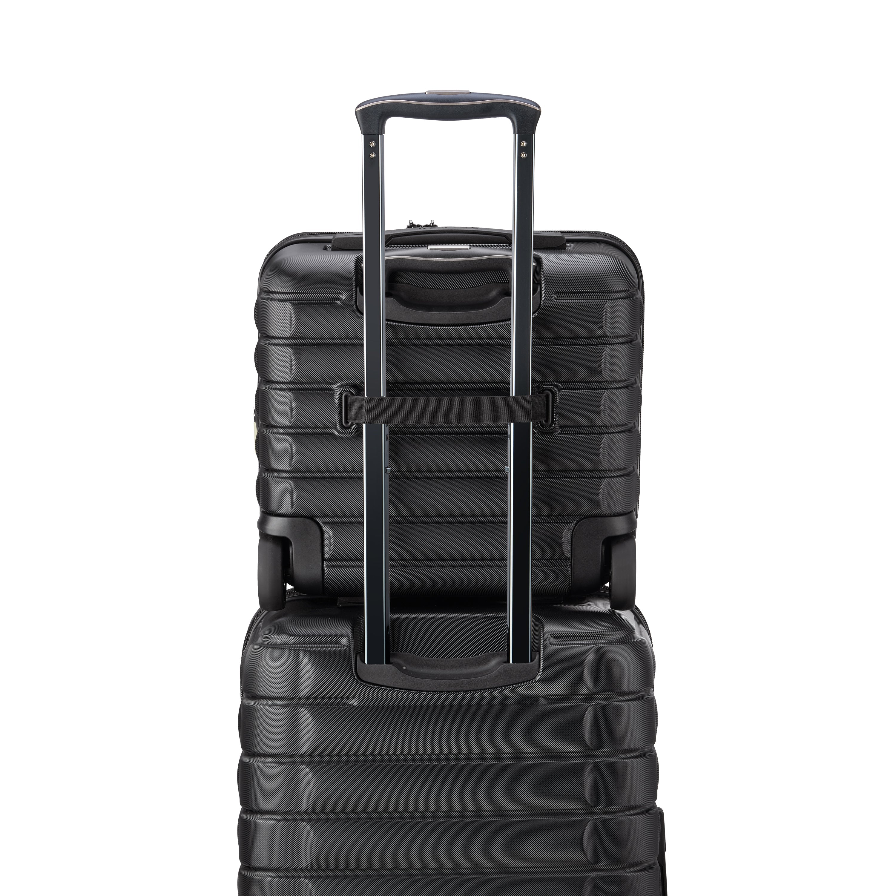 SHADOW 5.0| Business-Koffer Kabine Underseater Erweiterbar 37,5 CM SCHWARZ