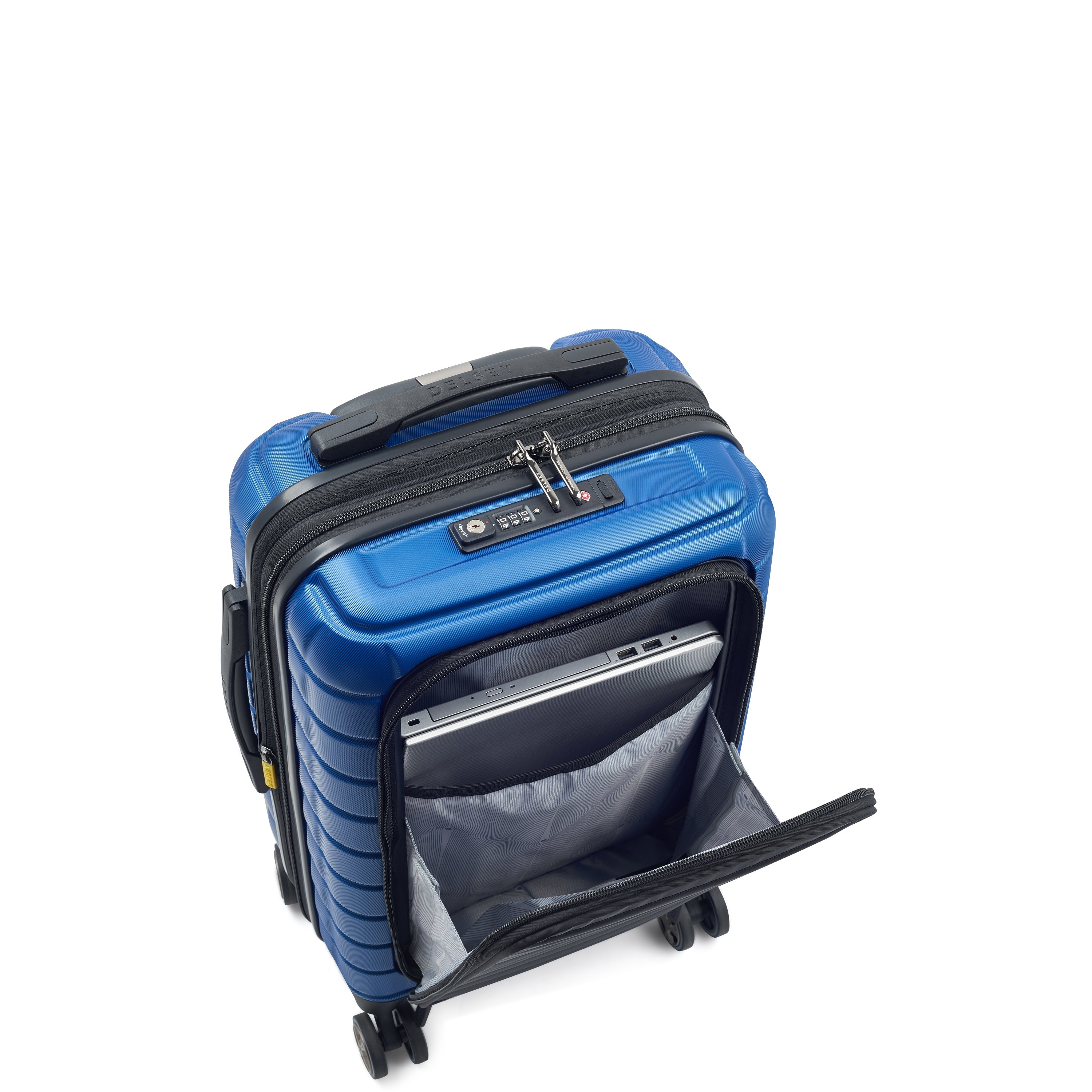 SHADOW 5.0| Suitcase Cabin Expandable 55 CM BLUE
