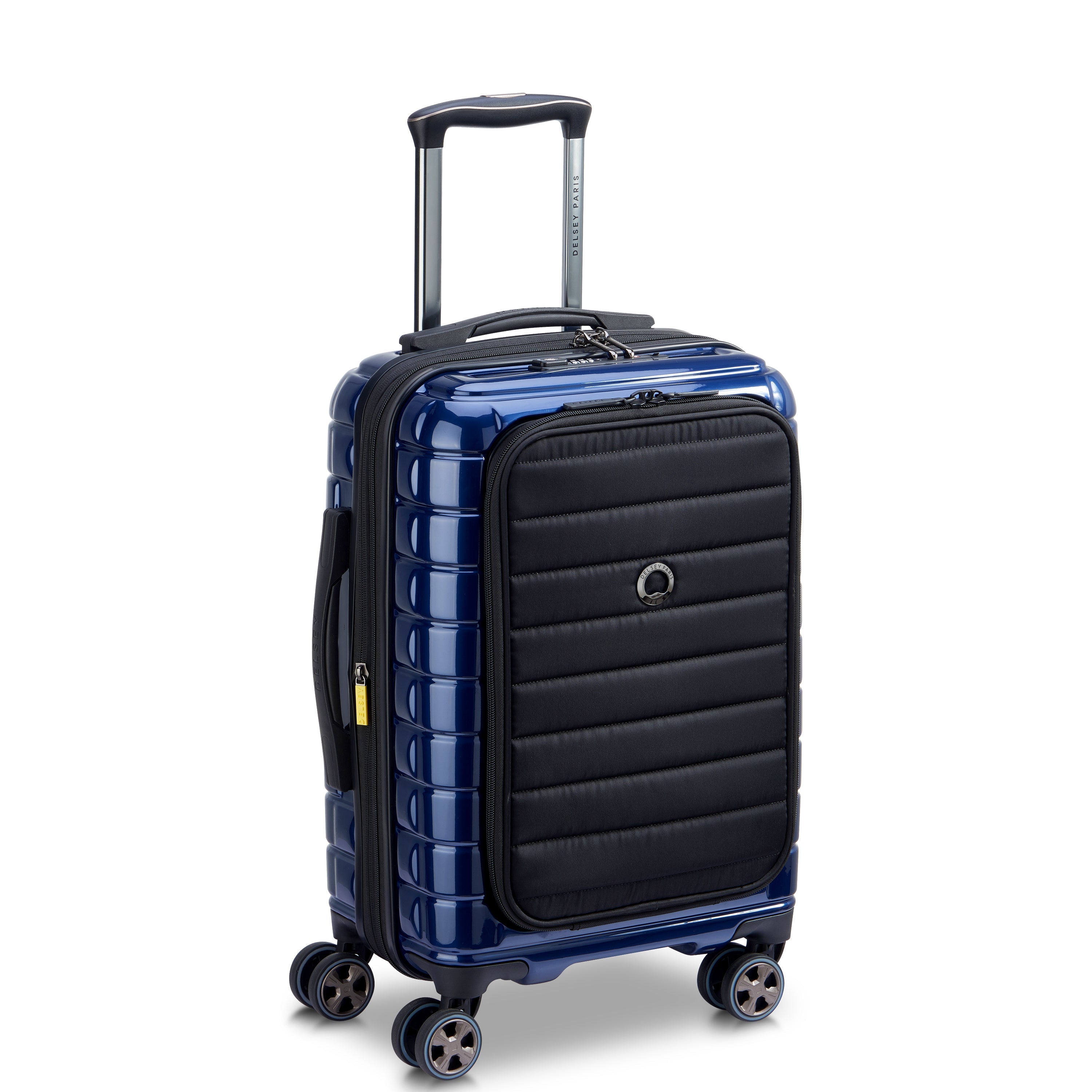 SHADOW 5.0| Koffer Kabine erweiterbar 55 CM DEEP SEA NAVY