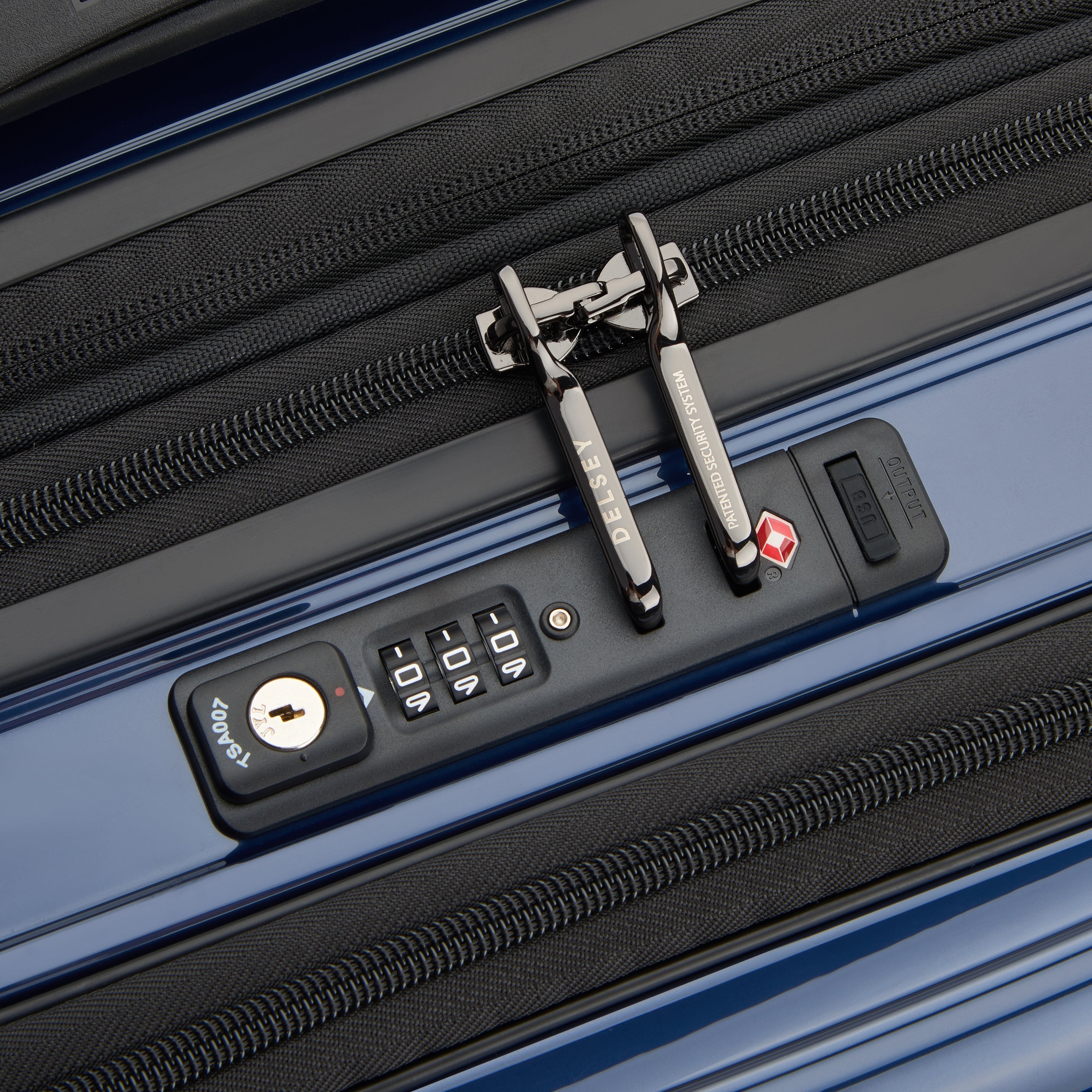 SHADOW 5.0| Suitcase Cabin Expandable 55 CM DEEP SEA NAVY