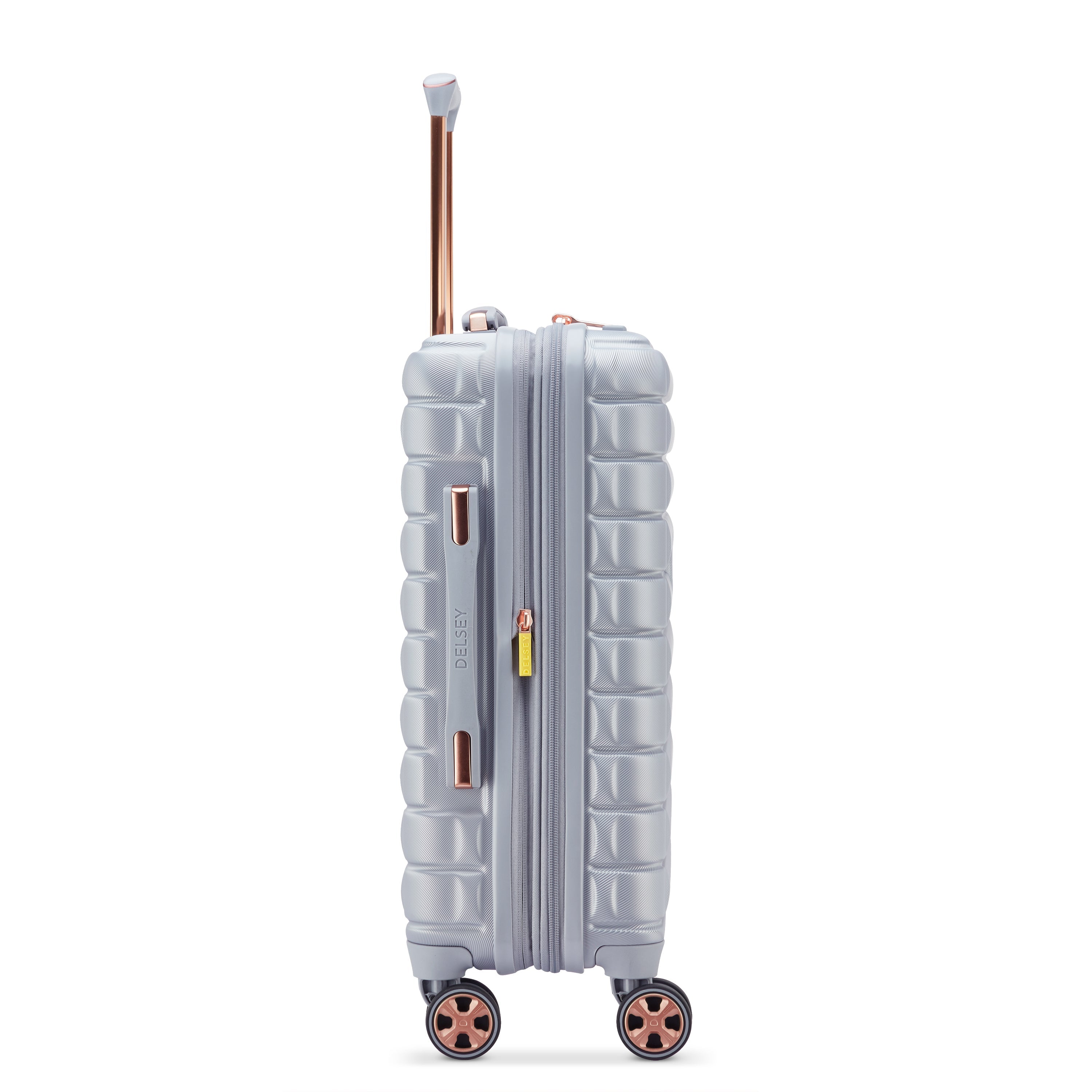 SHADOW 5.0| Koffer Kabine Slim Erweiterbar 55 CM PLATIN