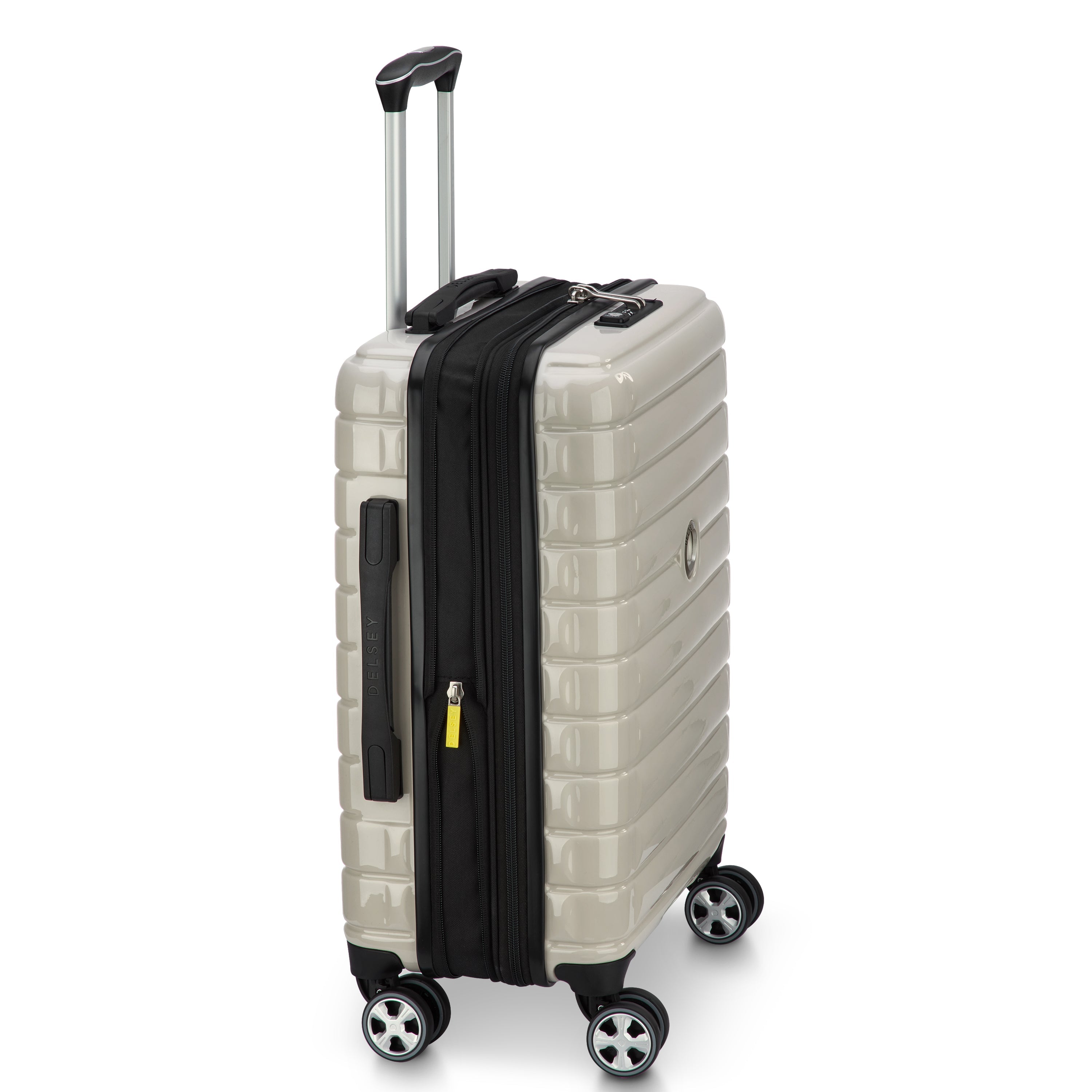 SHADOW 5.0| Valise Cabine Slim Extensible 55 CM IVOIRE