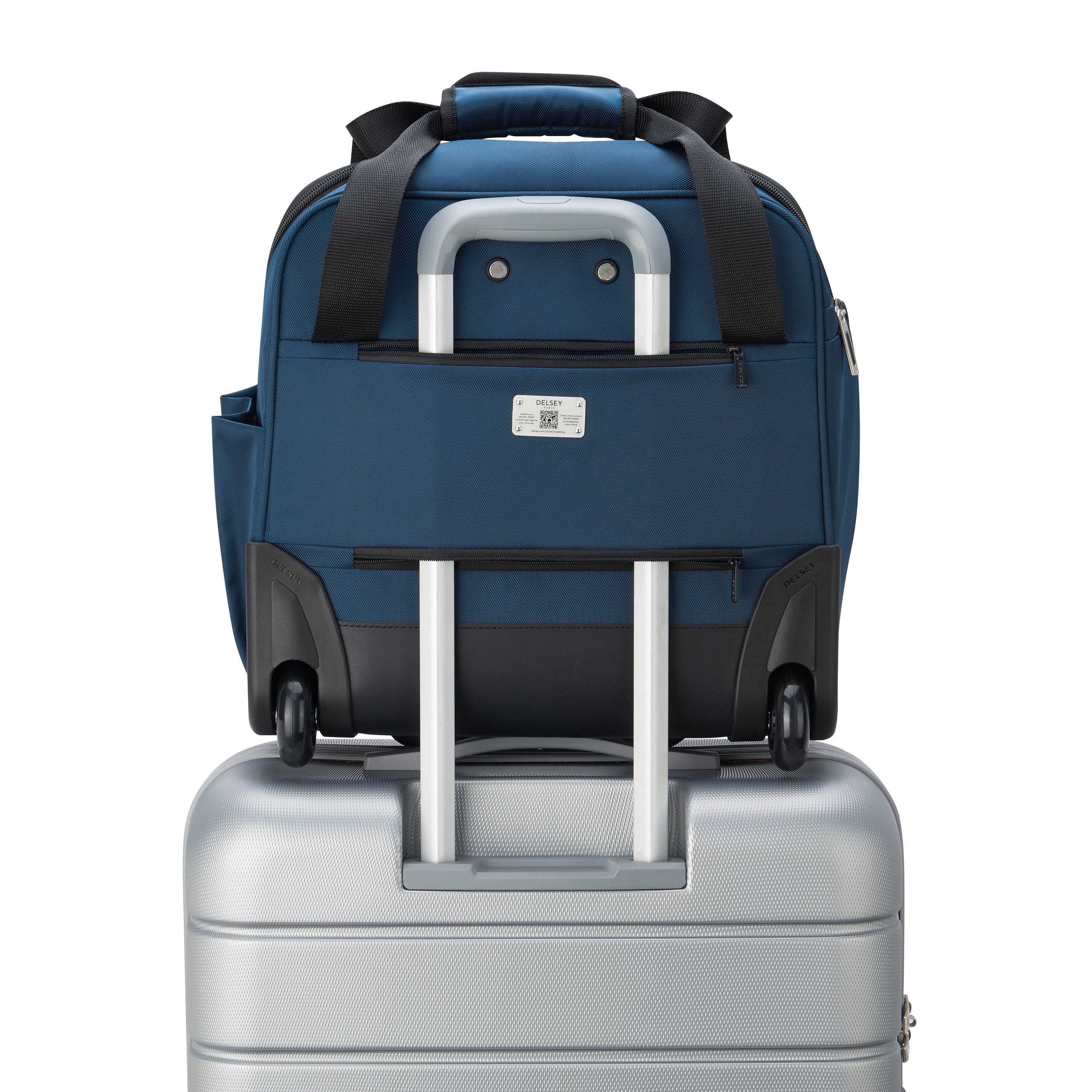 SKY MAX 2.0| Trolley Business Cabina Underseater 38.5 CM BLU