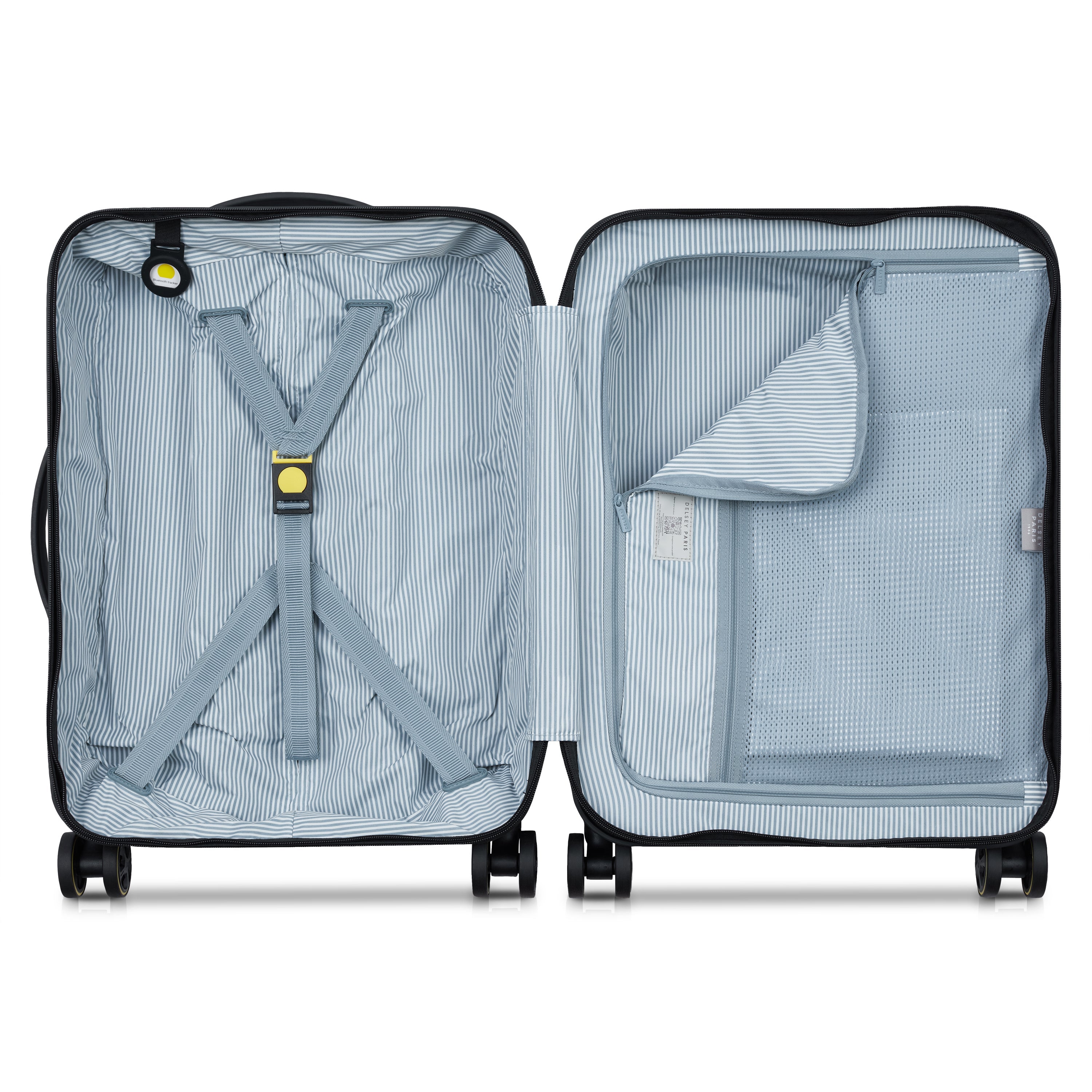 TURENNE 2.0| Koffer Kabine Slim 55 CM SILBER