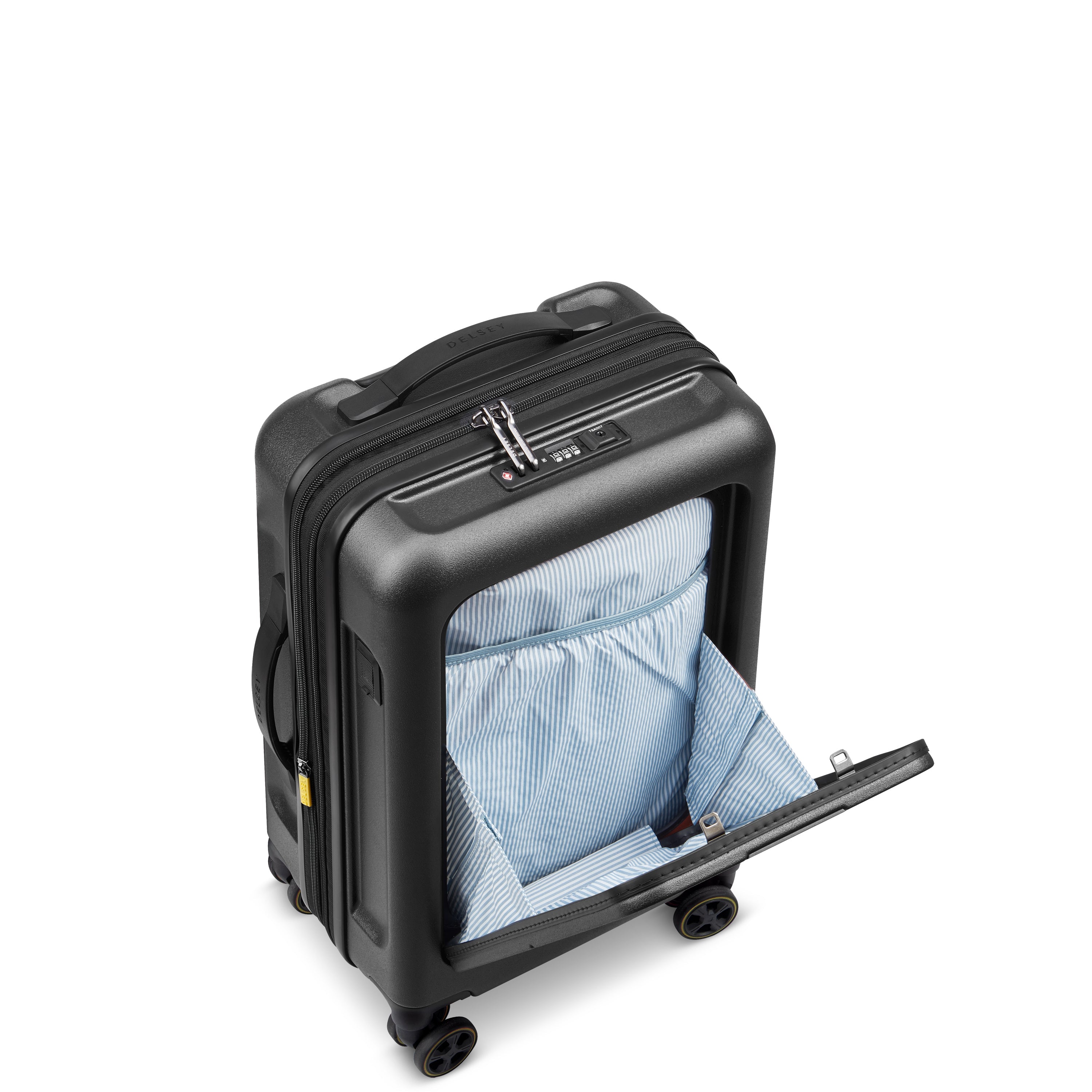 TURENNE 2.0| Valise Cabine Extensible 55 CM NOIR