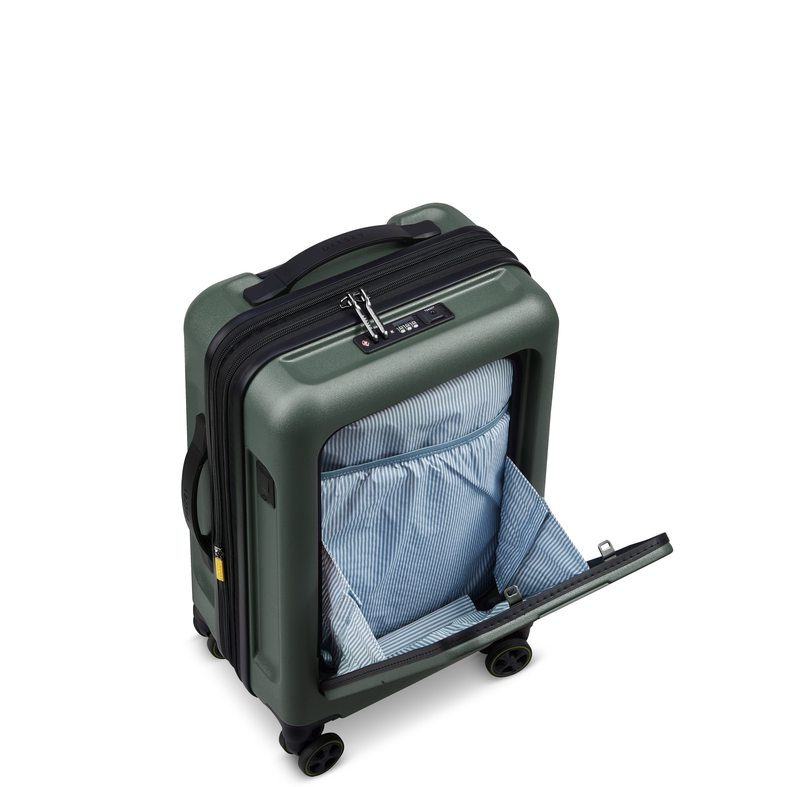TURENNE 2.0| Valise Cabine Extensible 55 CM VERT