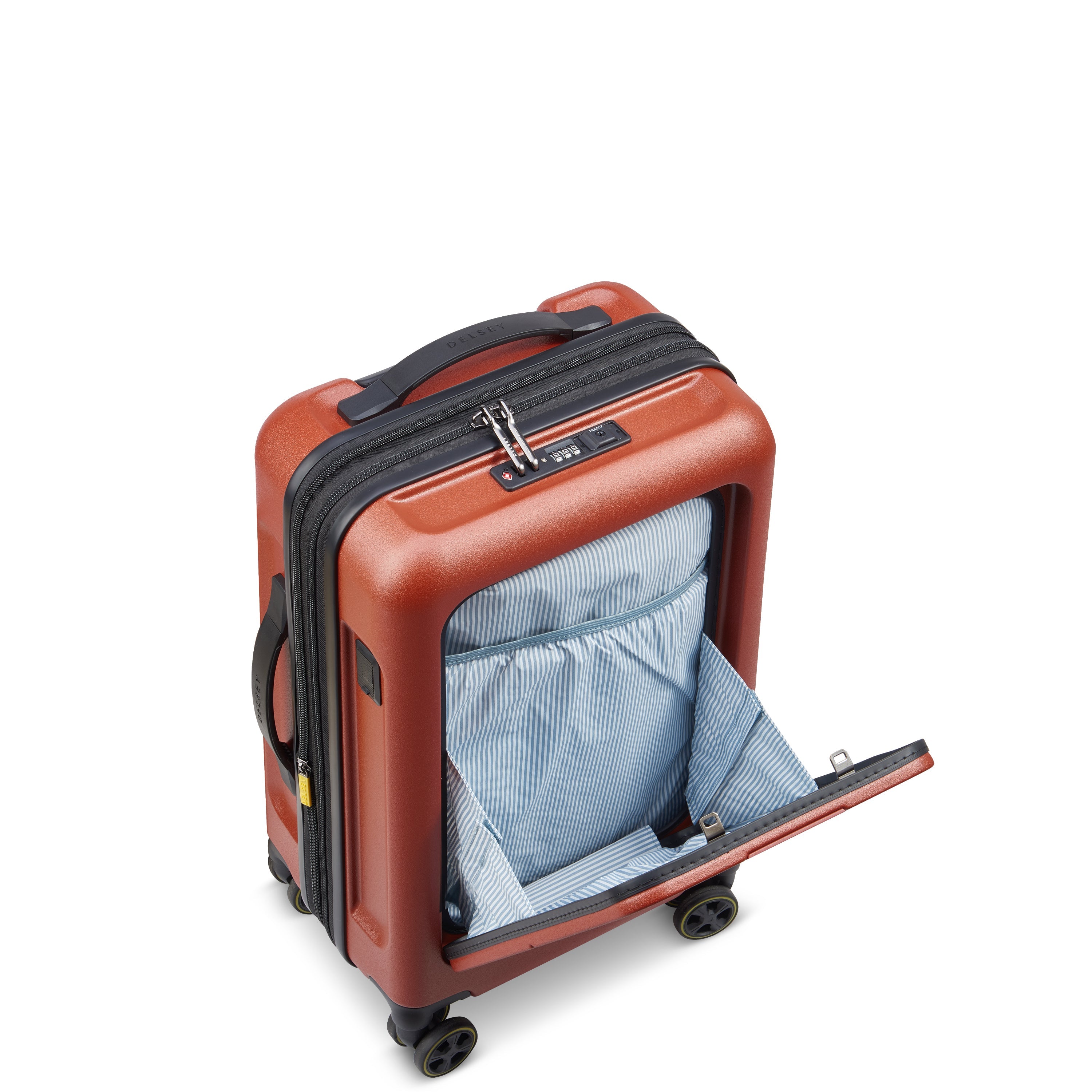 TURENNE 2.0| Valise Cabine Extensible 55 CM BRIQUE