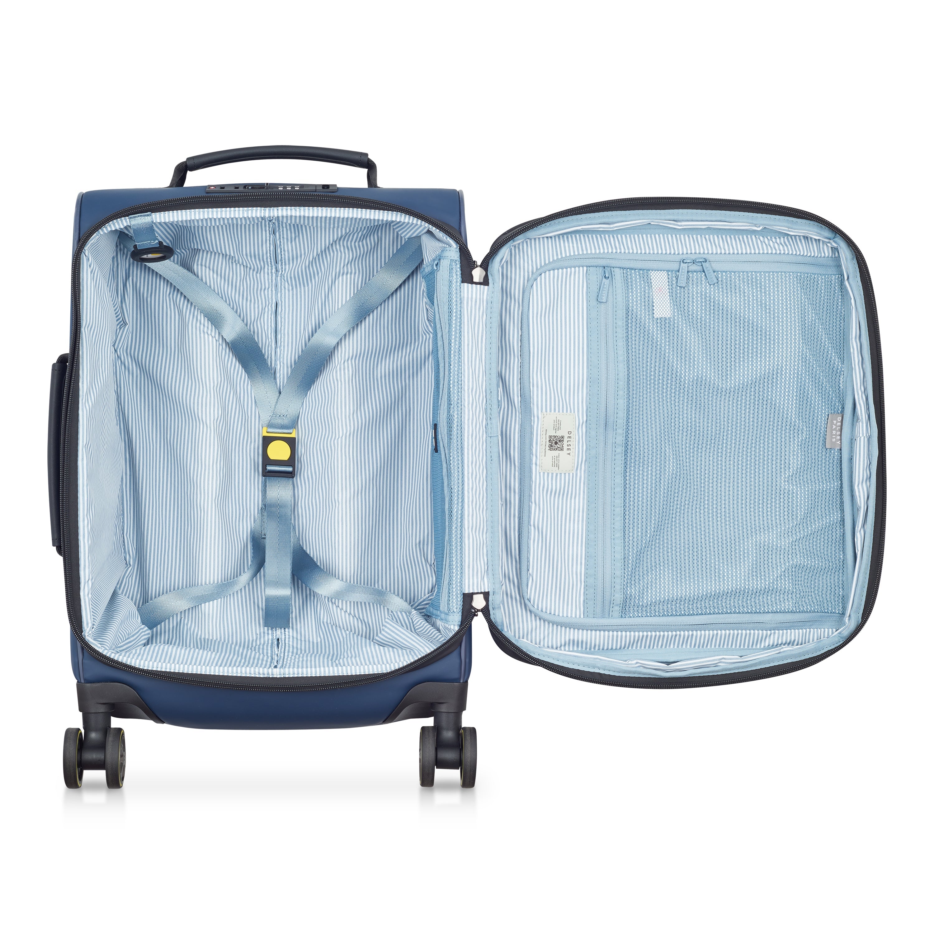 TURENNE SOFT| Valise Cabine Extensible 55 CM BLEU NUIT