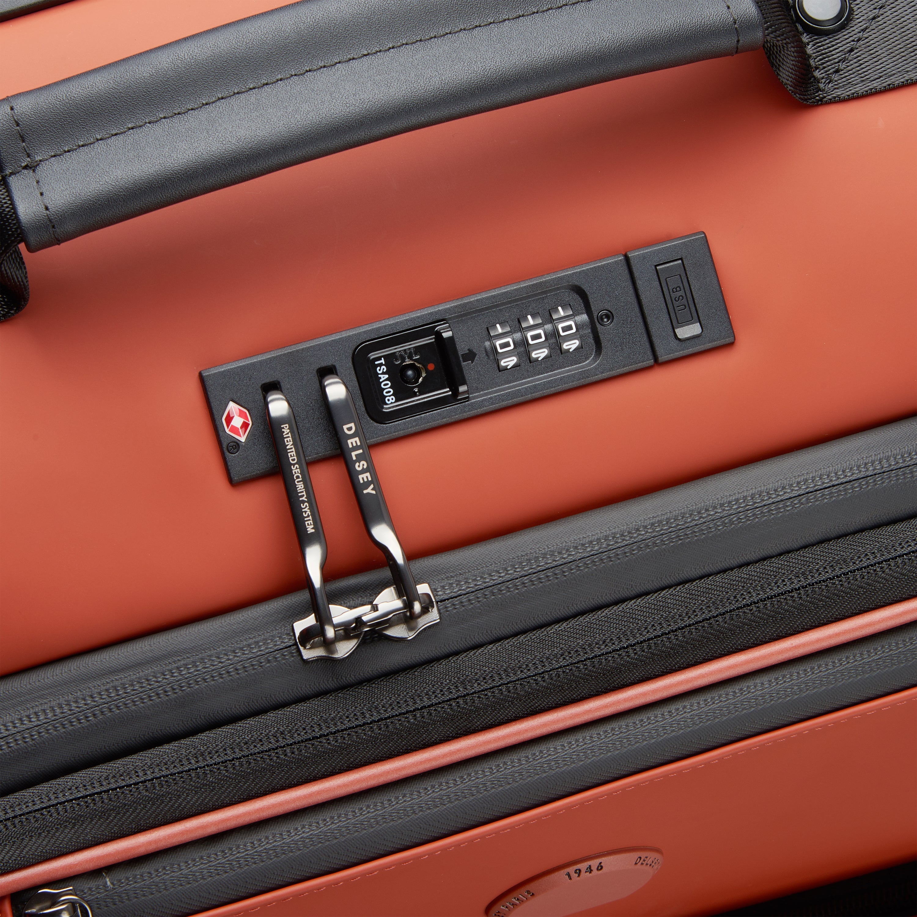 TURENNE SOFT| Suitcase Cabin Expandable 55 CM BRICK