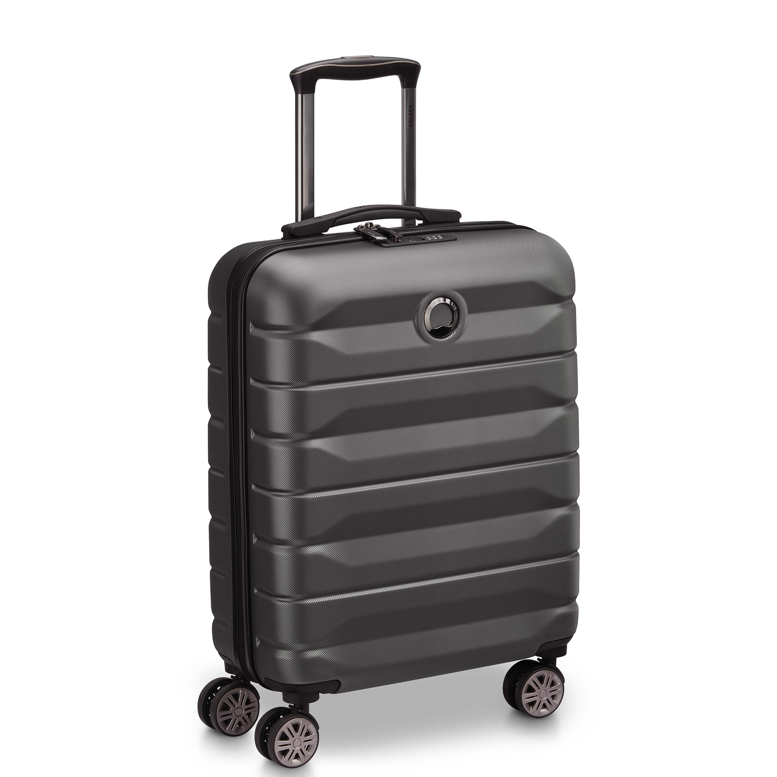 AIR ARMOUR| Valise Cabine Slim Extensible 55 CM NOIR