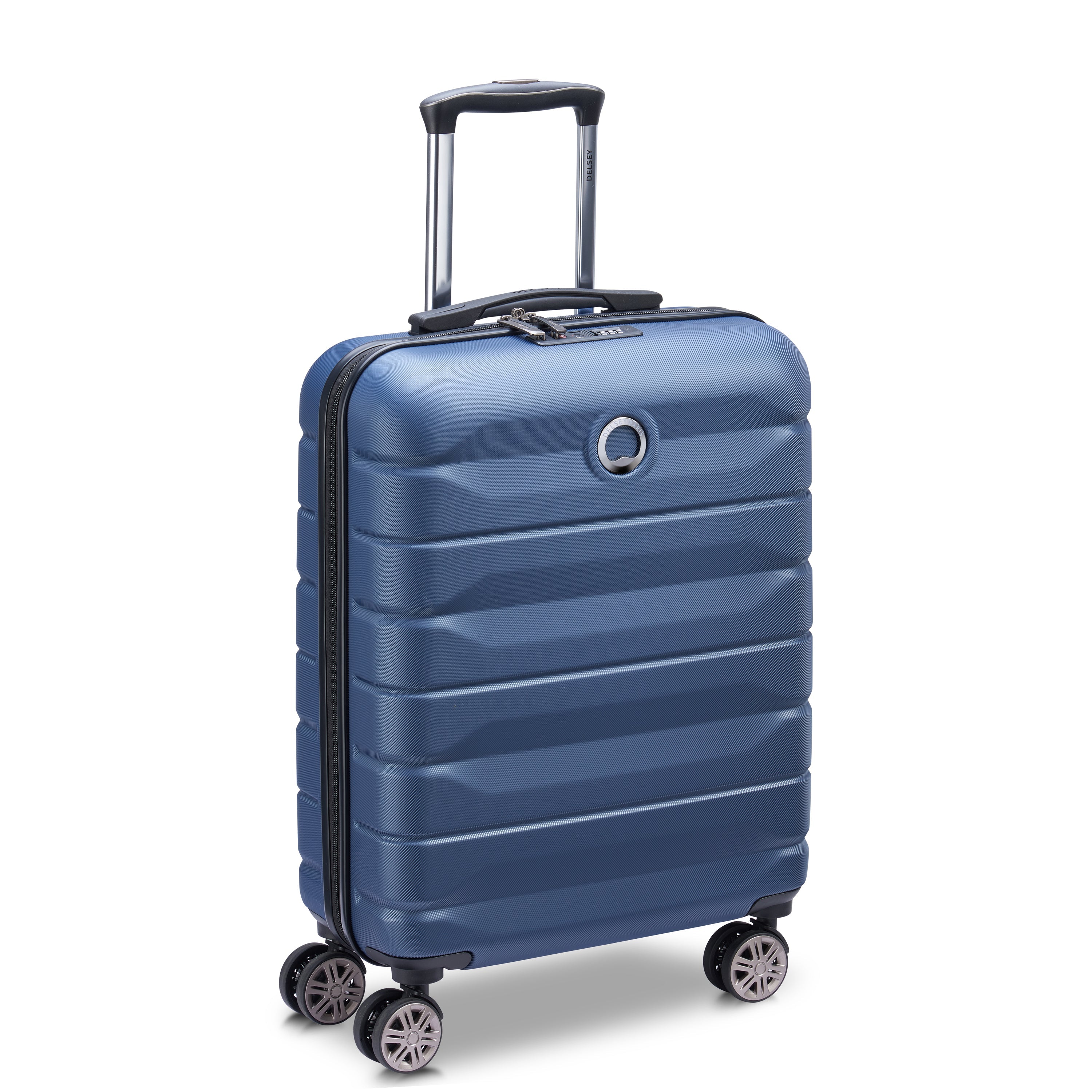 AIR ARMOUR| Valise Cabine Slim Extensible 55 CM BLEU NUIT