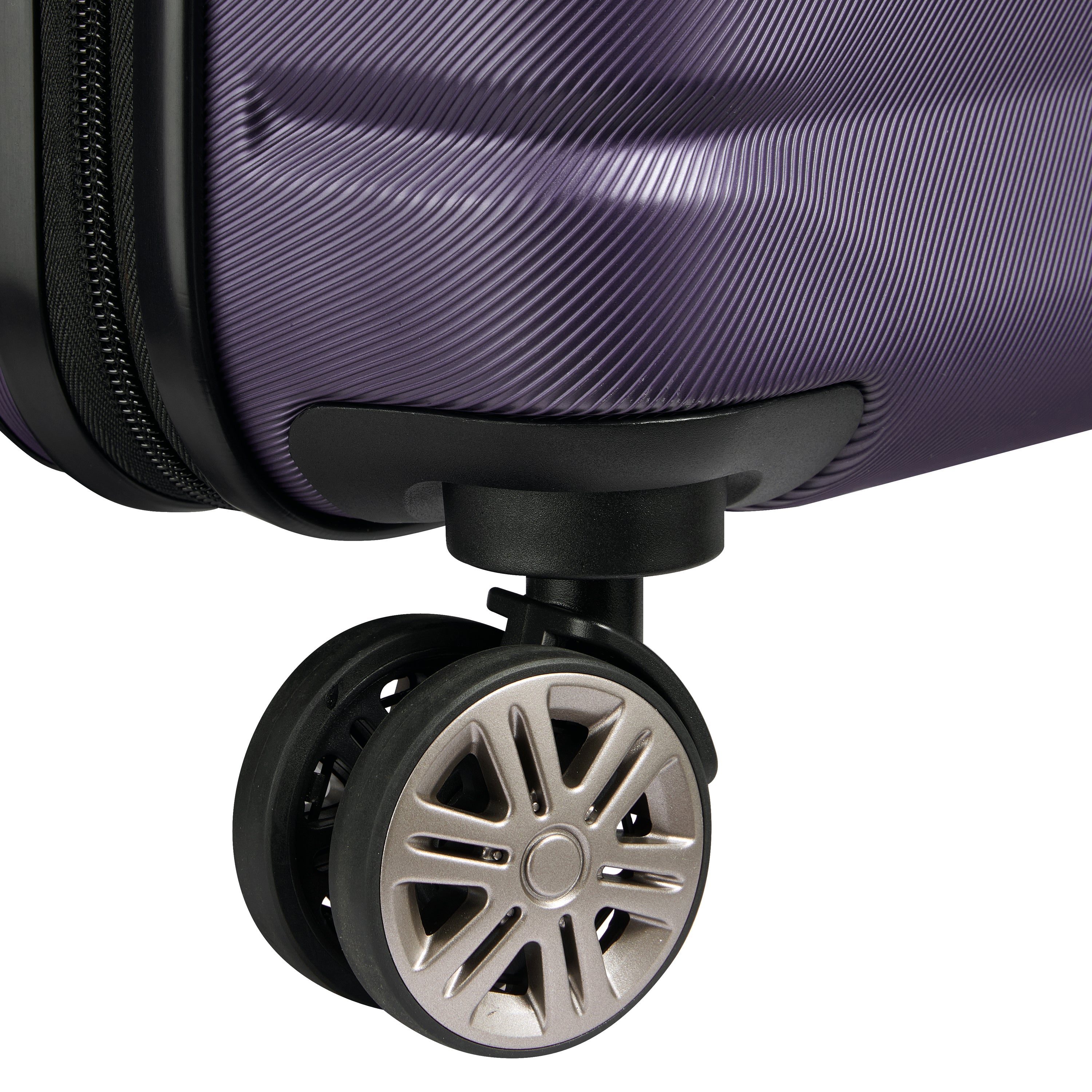 AIR ARMOUR| Valise Cabine Slim Extensible 55 CM VIOLET FONCÉ