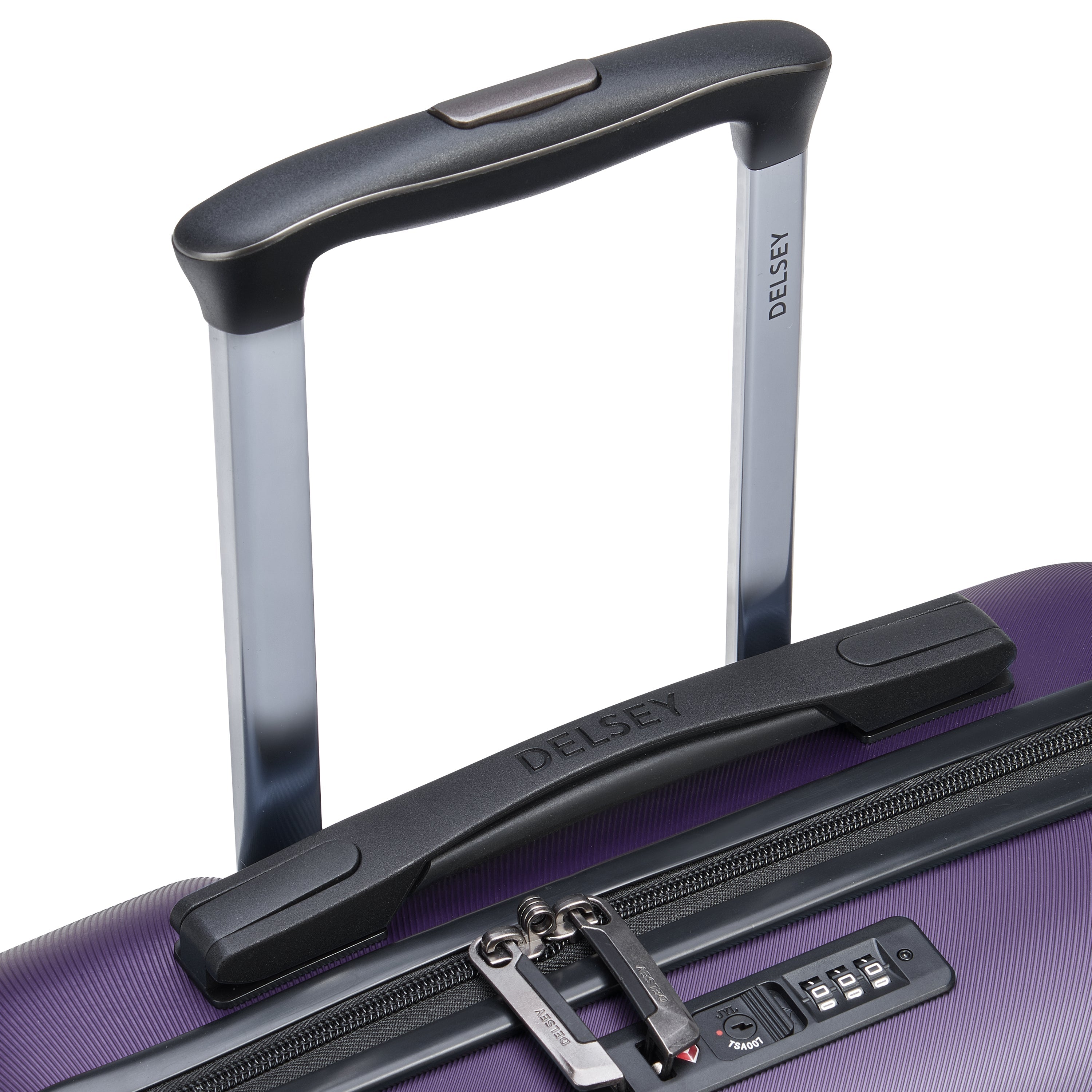 AIR ARMOUR| Valise Cabine Slim Extensible 55 CM VIOLET FONCÉ