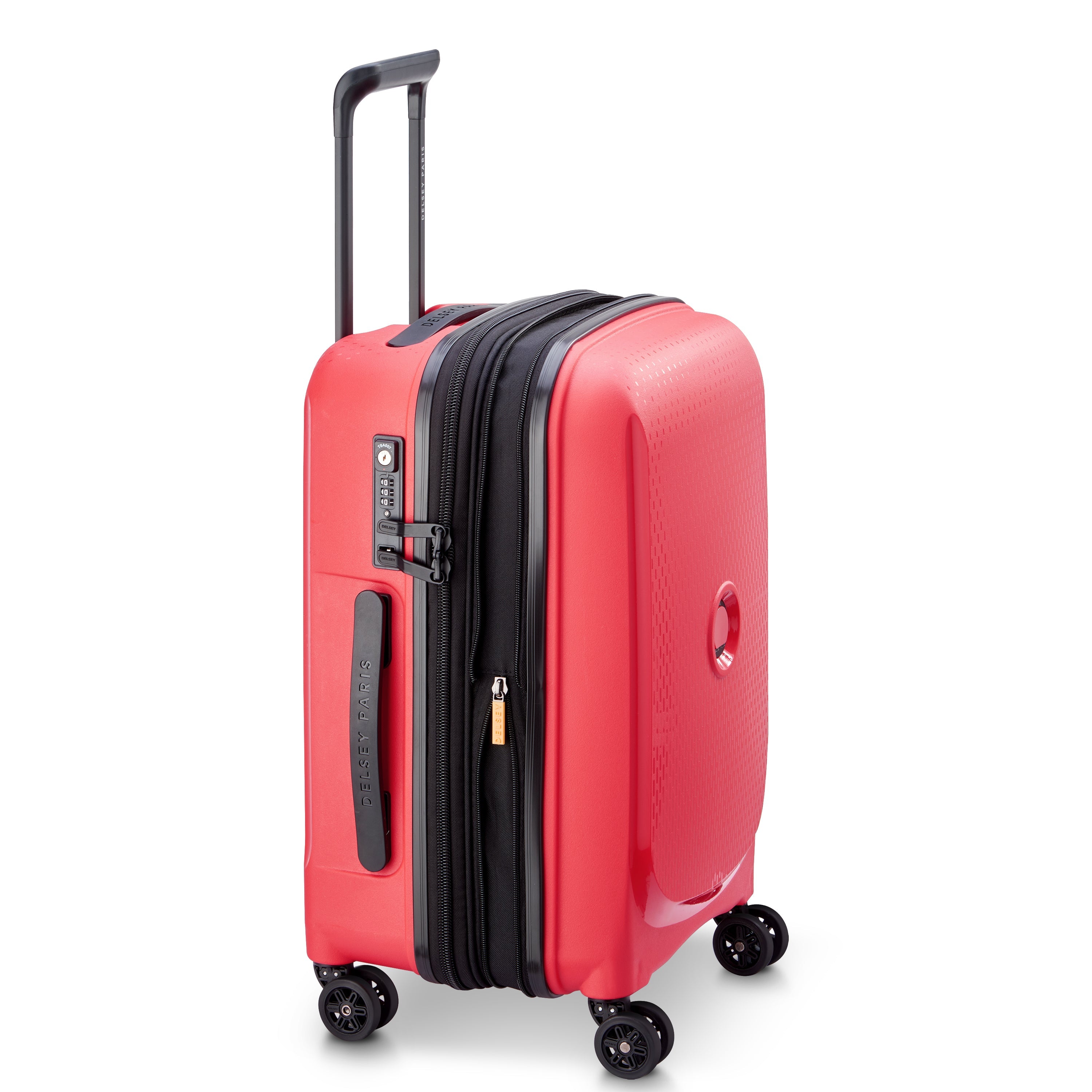 BELMONT PLUS| Suitcase Cabin Expandable 55 CM TANGERINE ORANGE