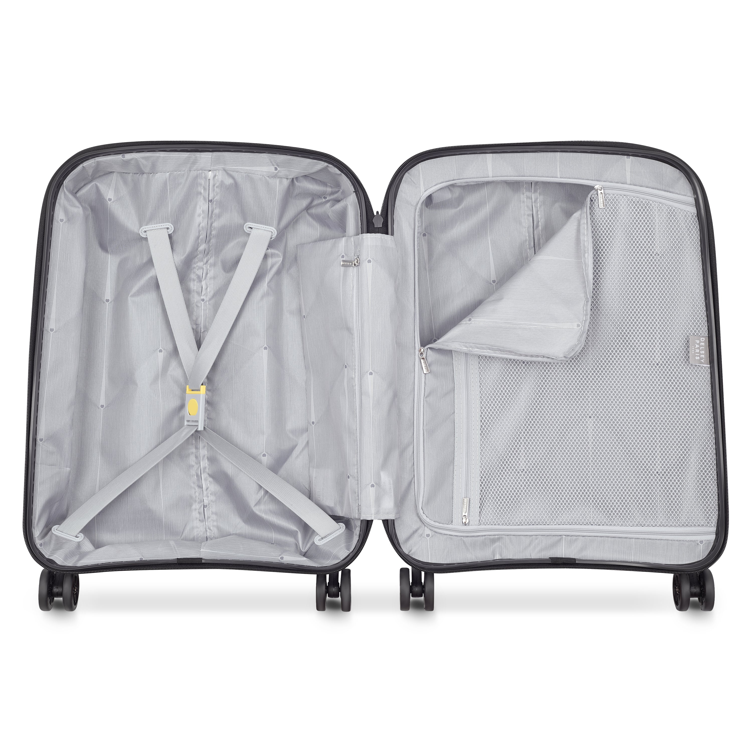 BELMONT PLUS| Suitcase Cabin slim 55 CM BLACK