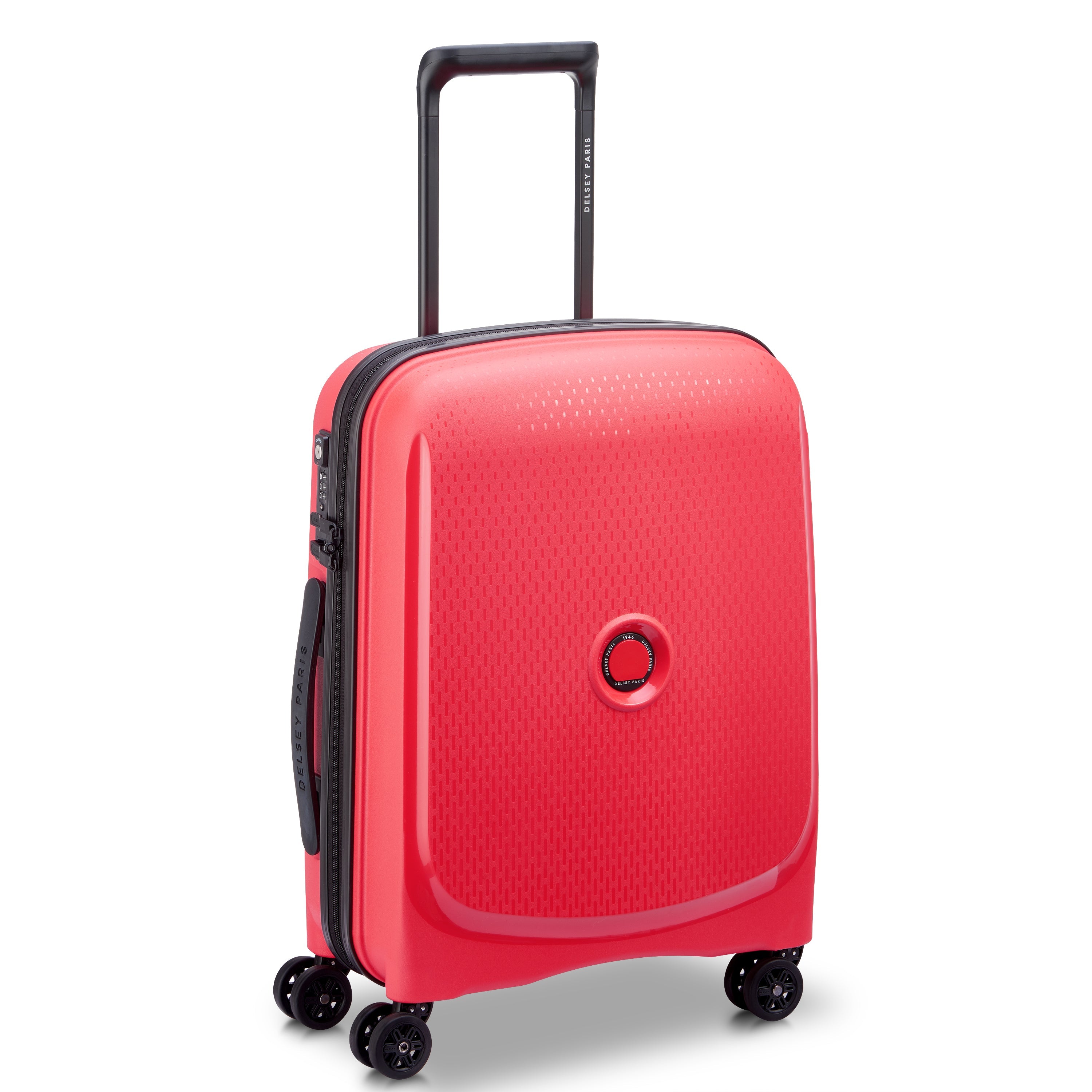 BELMONT PLUS| Suitcase Cabin slim 55 CM TANGERINE ORANGE