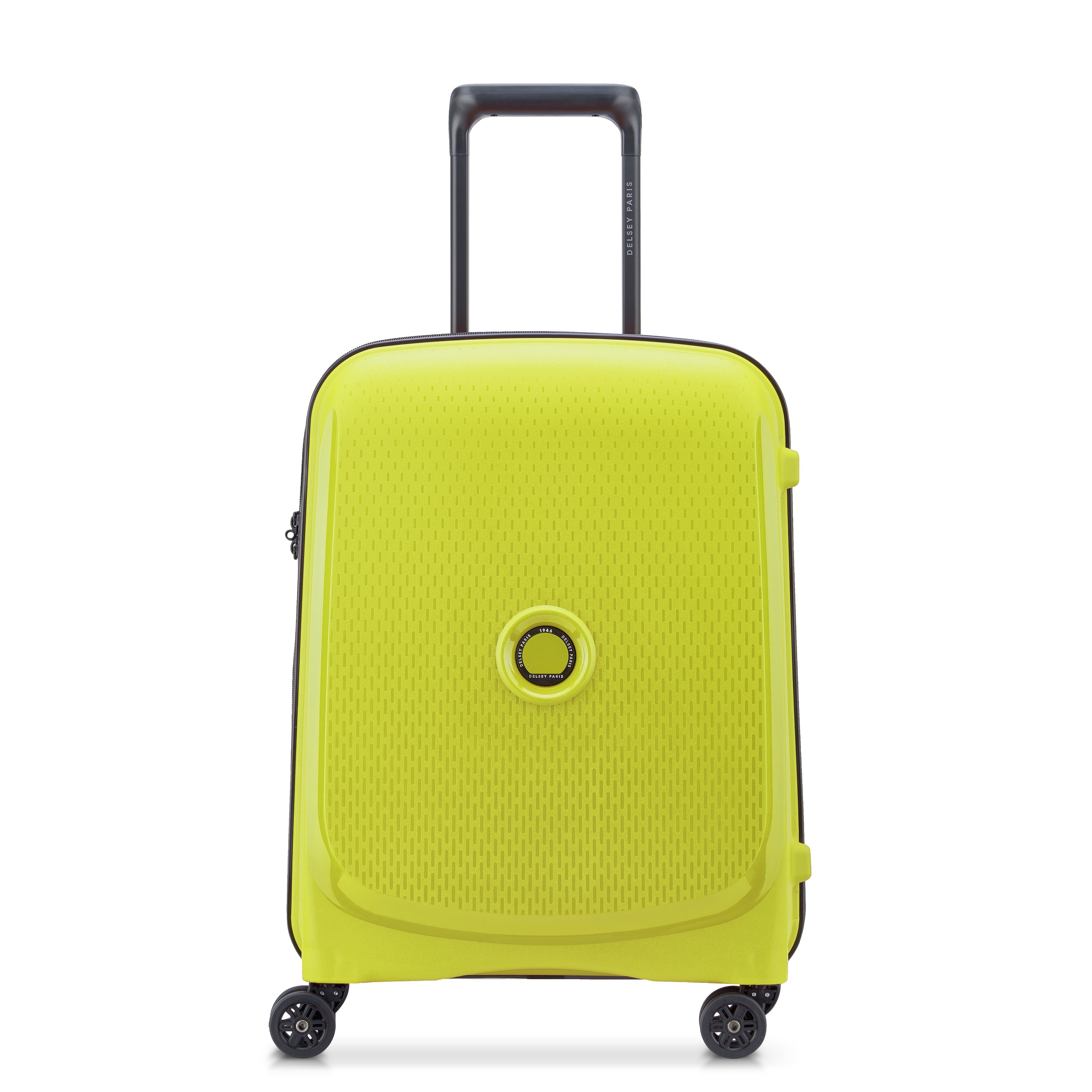 BELMONT PLUS| Suitcase Cabin slim 55 CM GREEN CHARTREUSE