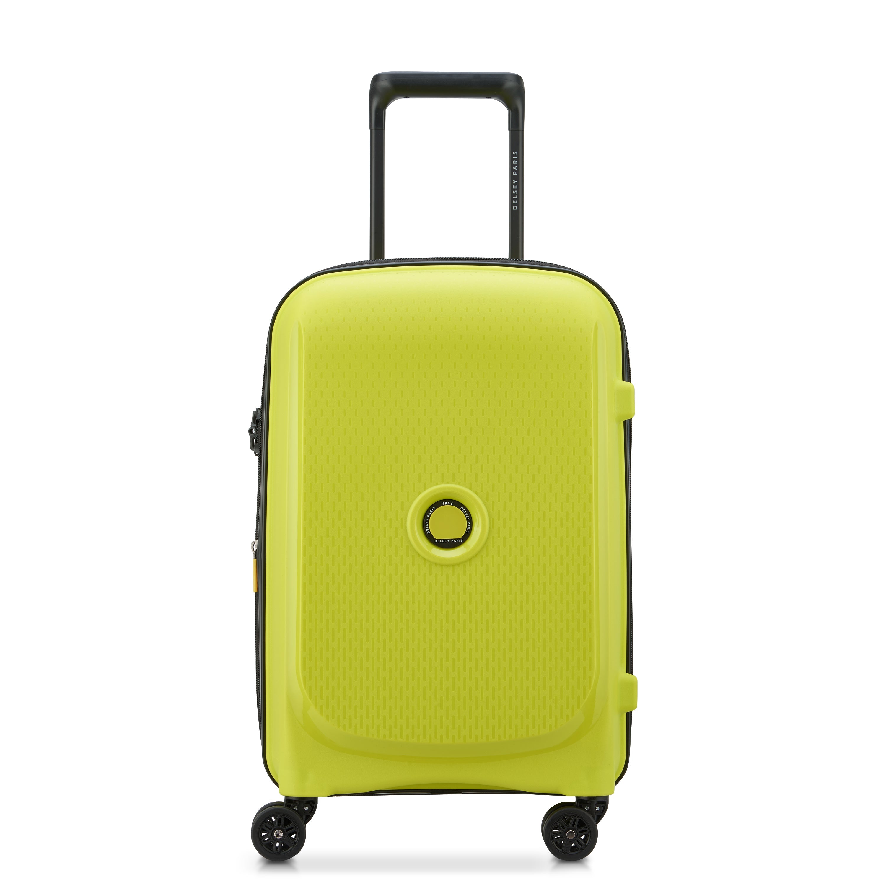 BELMONT PLUS| Suitcase Cabin Expandable 55 CM GREEN CHARTREUSE