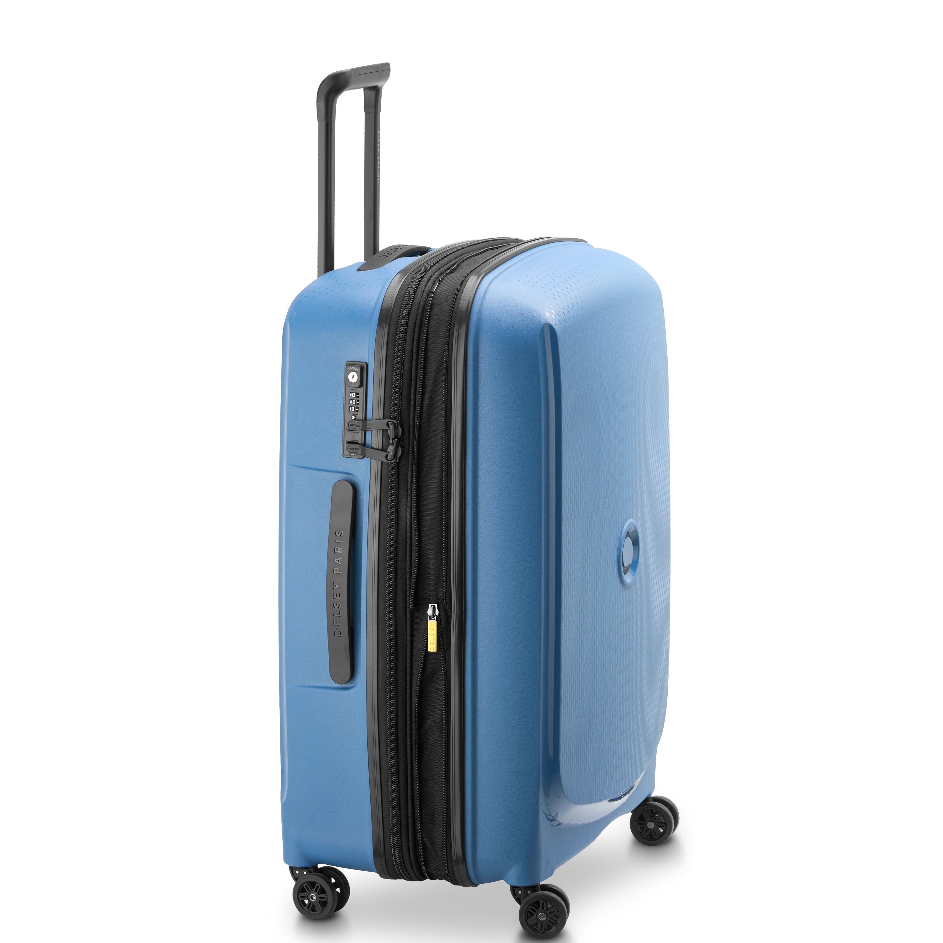 BELMONT PLUS| Suitcase Check-In Expandable 70.5 CM ZINC BLUE