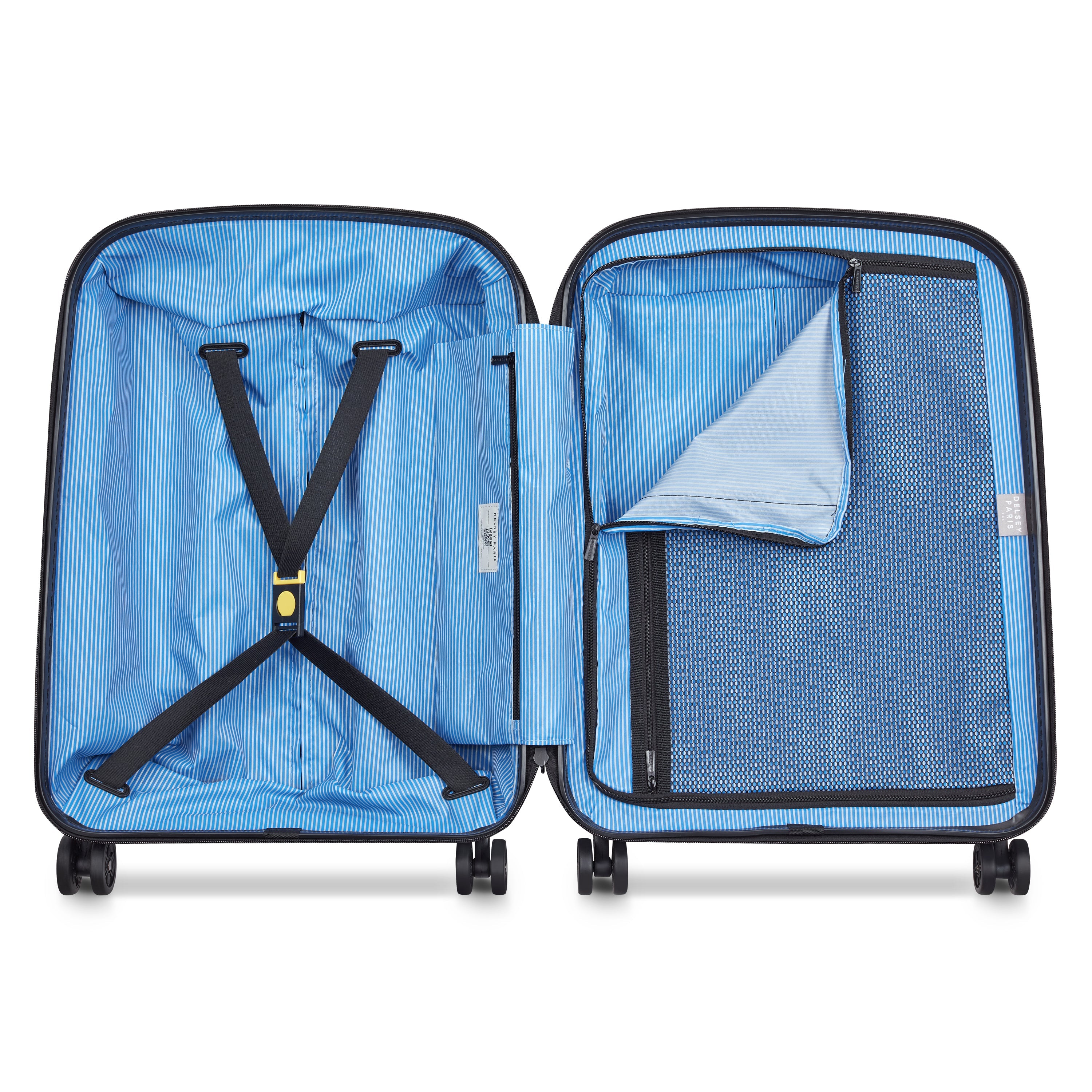 BELMONT PLUS| Suitcase Cabin slim 55 CM RASPBERRY