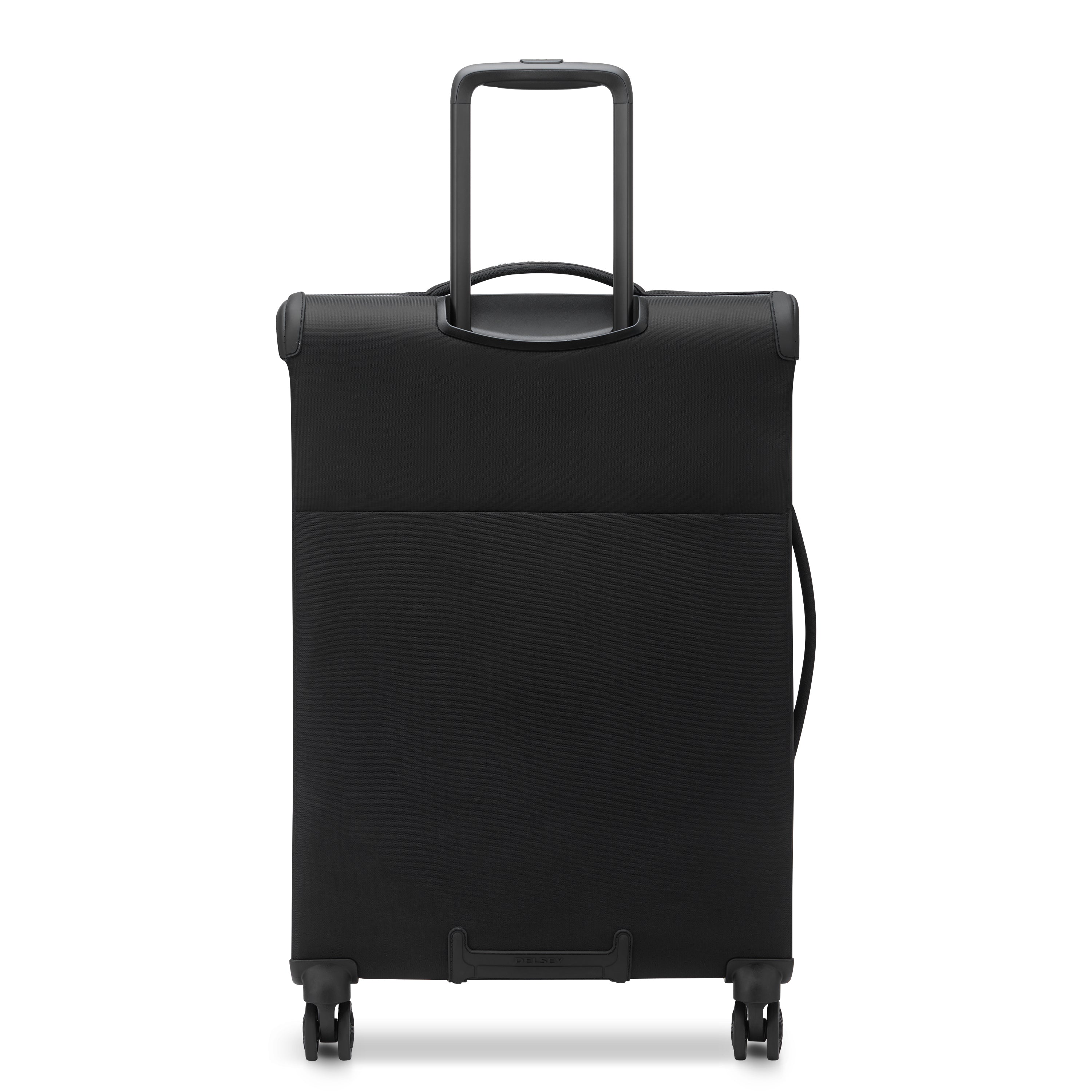 BROCHANT 3| Koffer Check-In Erweiterbar 67 CM TIEFSCHWARZ