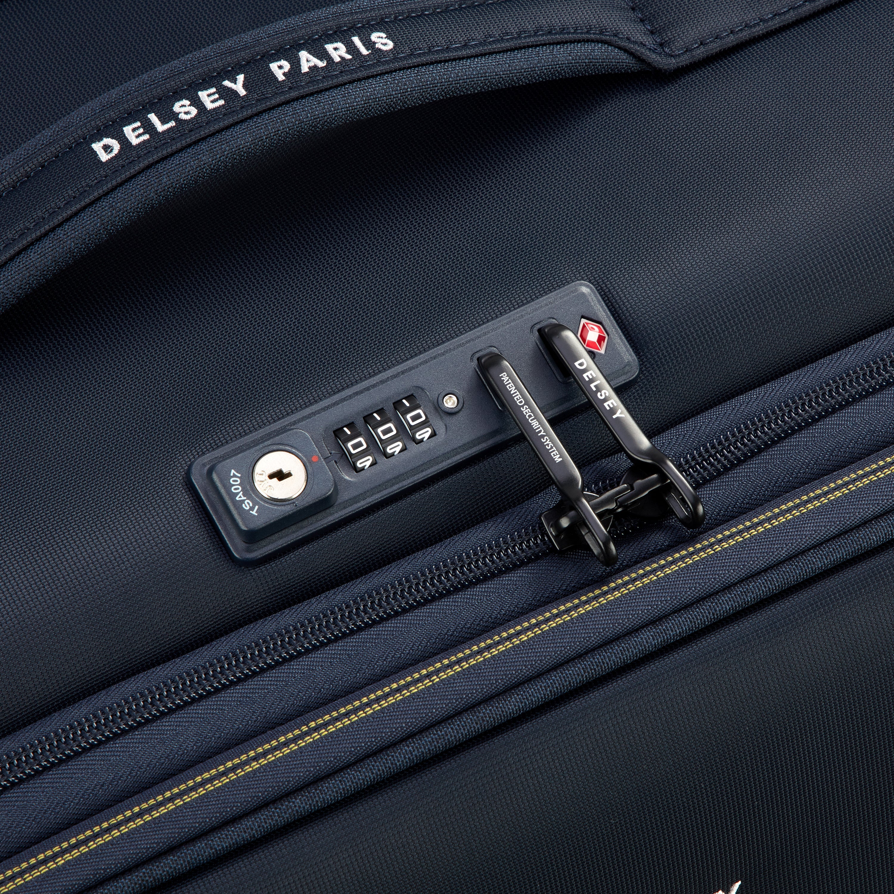 BROCHANT 3| Koffer Check-In Erweiterbar 67 CM NAVY