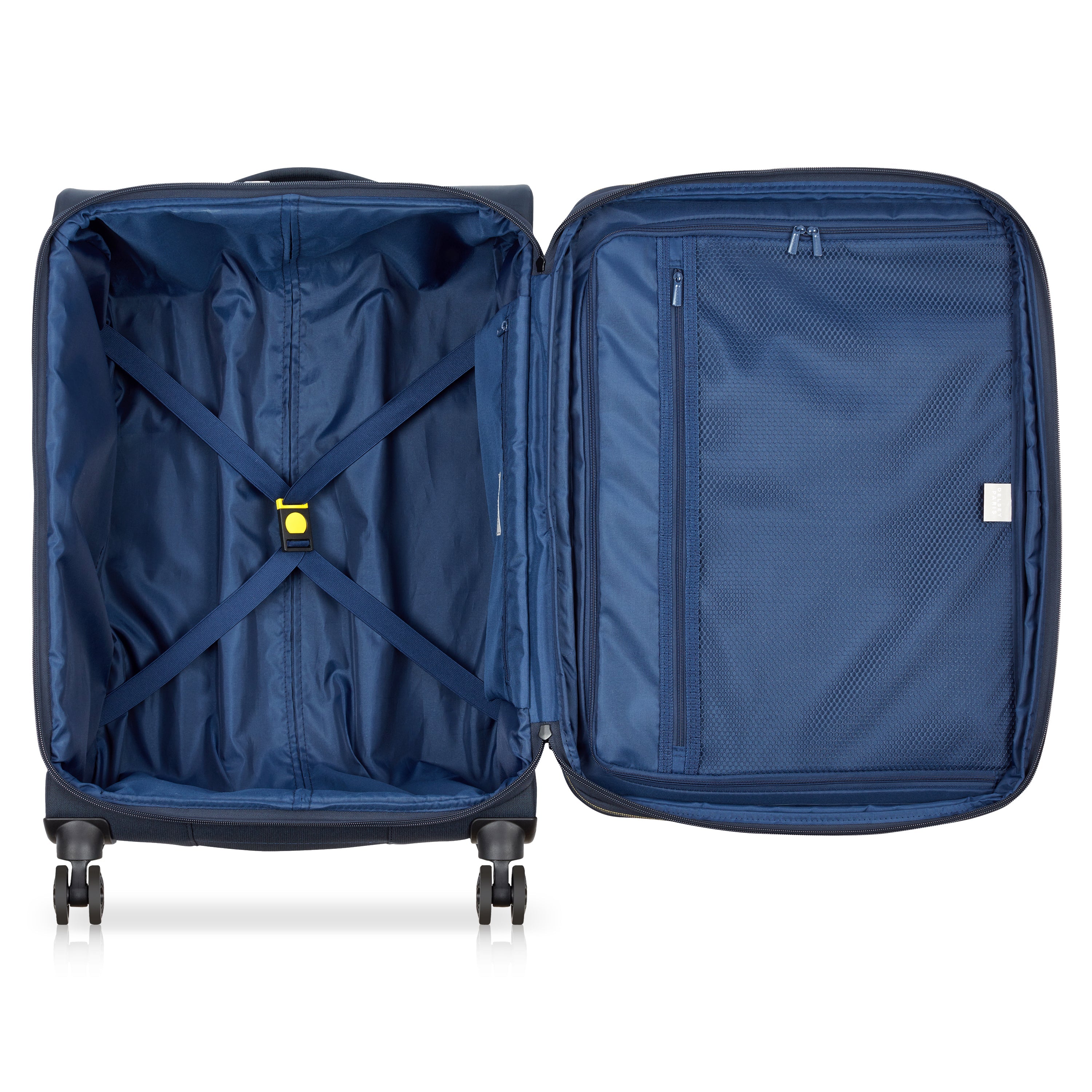 BROCHANT 3| Koffer Check-In Erweiterbar 67 CM NAVY