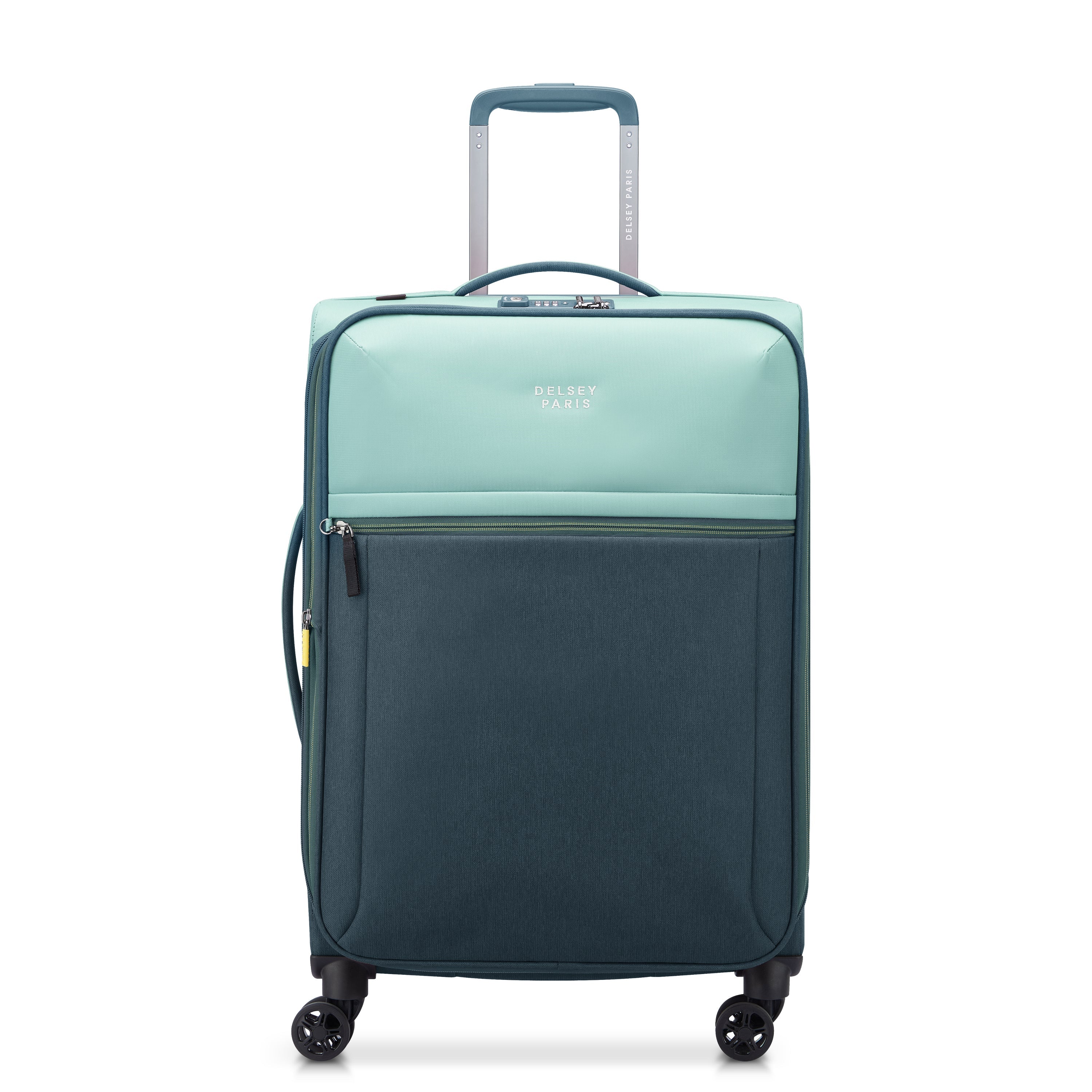 BROCHANT 3| Suitcase Check-In Expandable 67 CM GREEN
