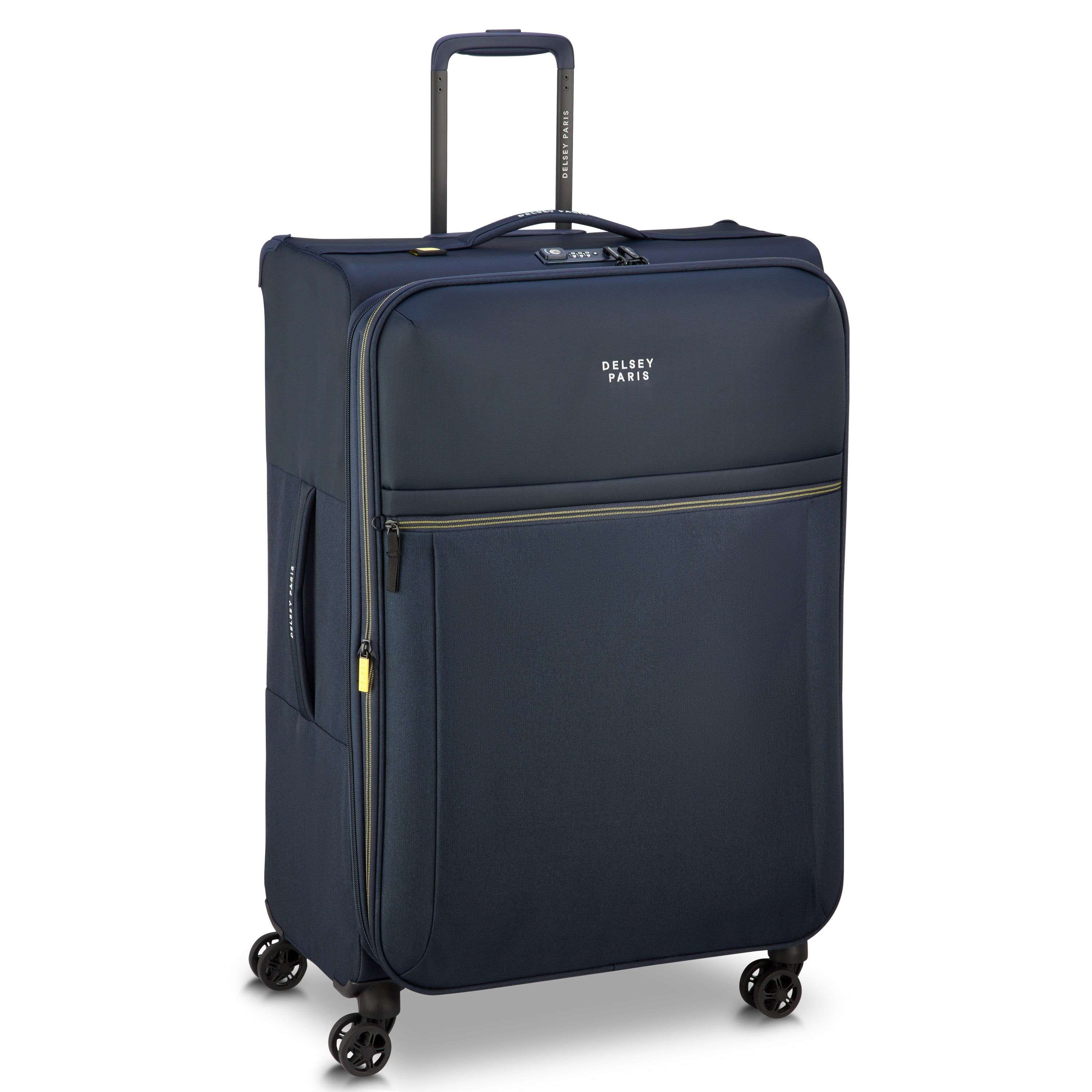 BROCHANT 3| Koffer Aufgabe Erweiterbar 78 CM NAVY