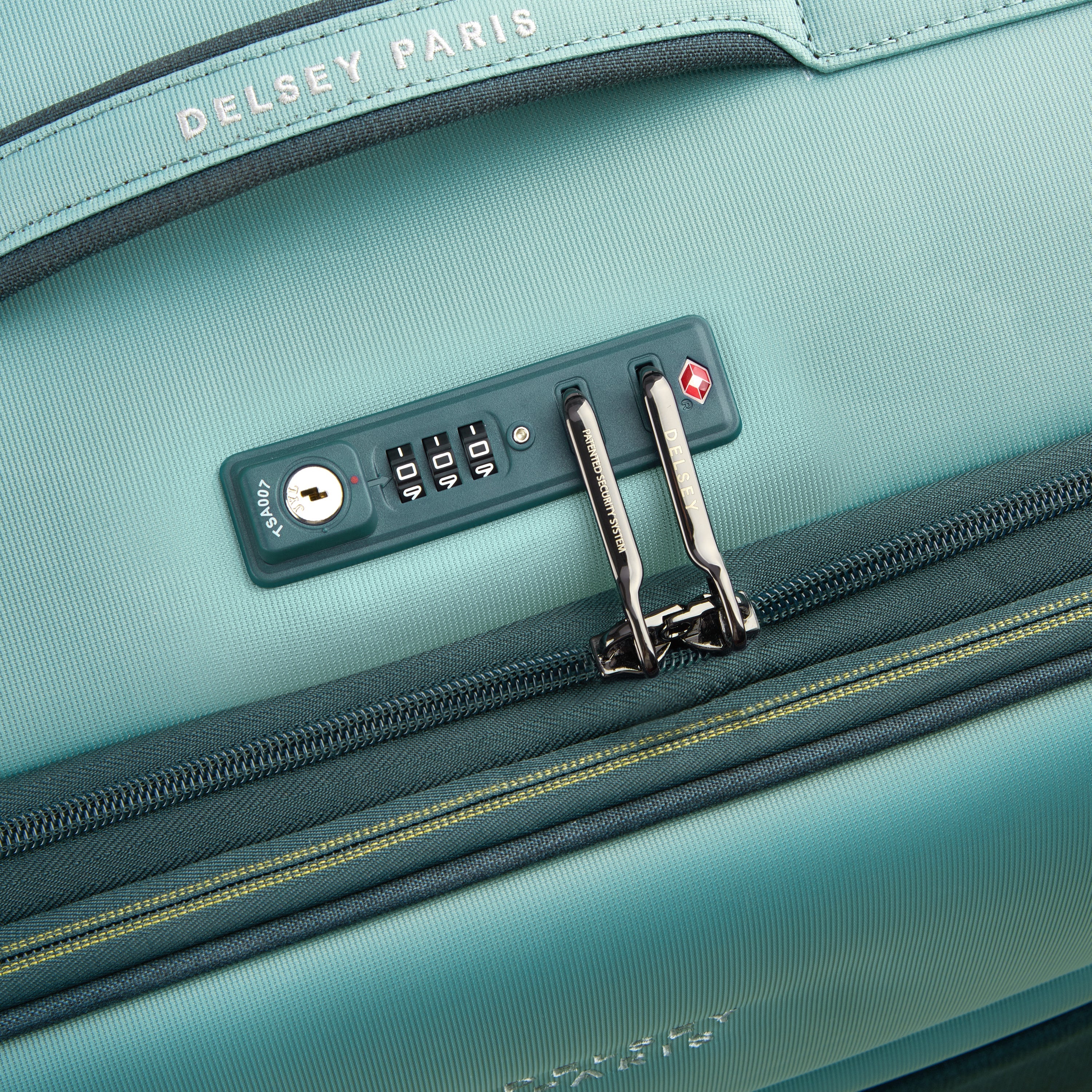 BROCHANT 3| Suitcase Check-In Expandable 78 CM GREEN