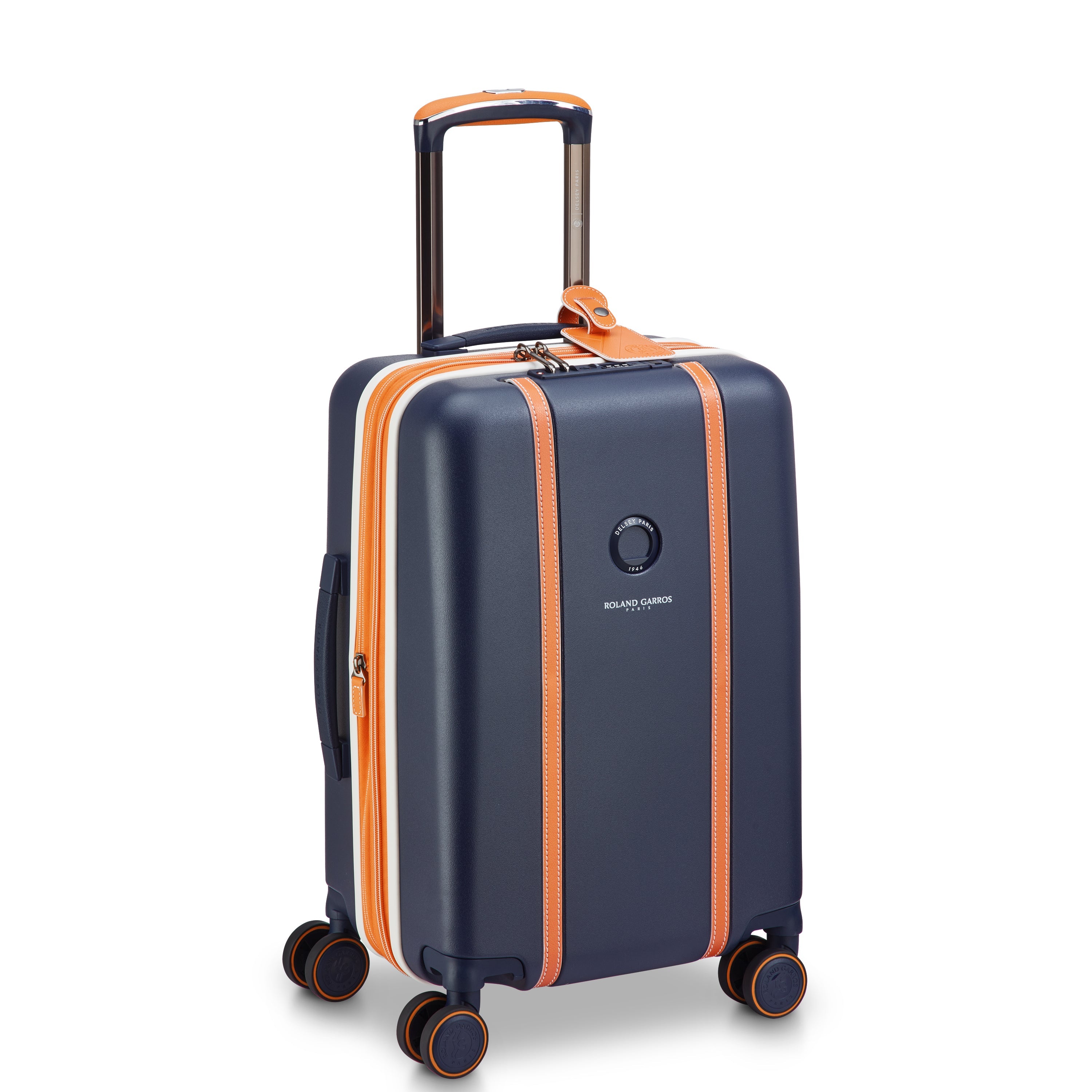 CADENCE| Koffer Kabine Erweiterbar 55 CM NAVY BLUE