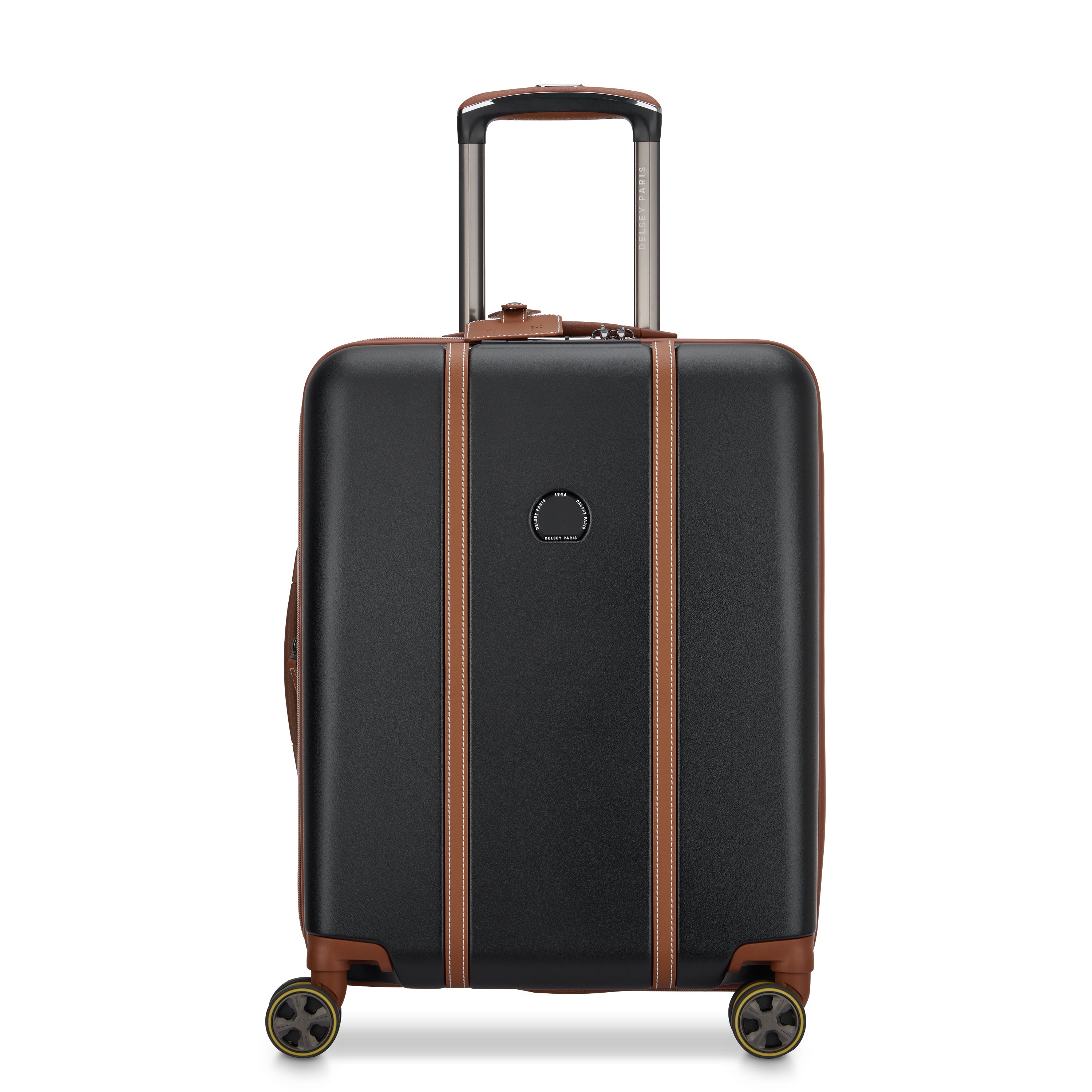 CADENCE| Valigia Cabina slim Espandibile 54.5 CM BLACK