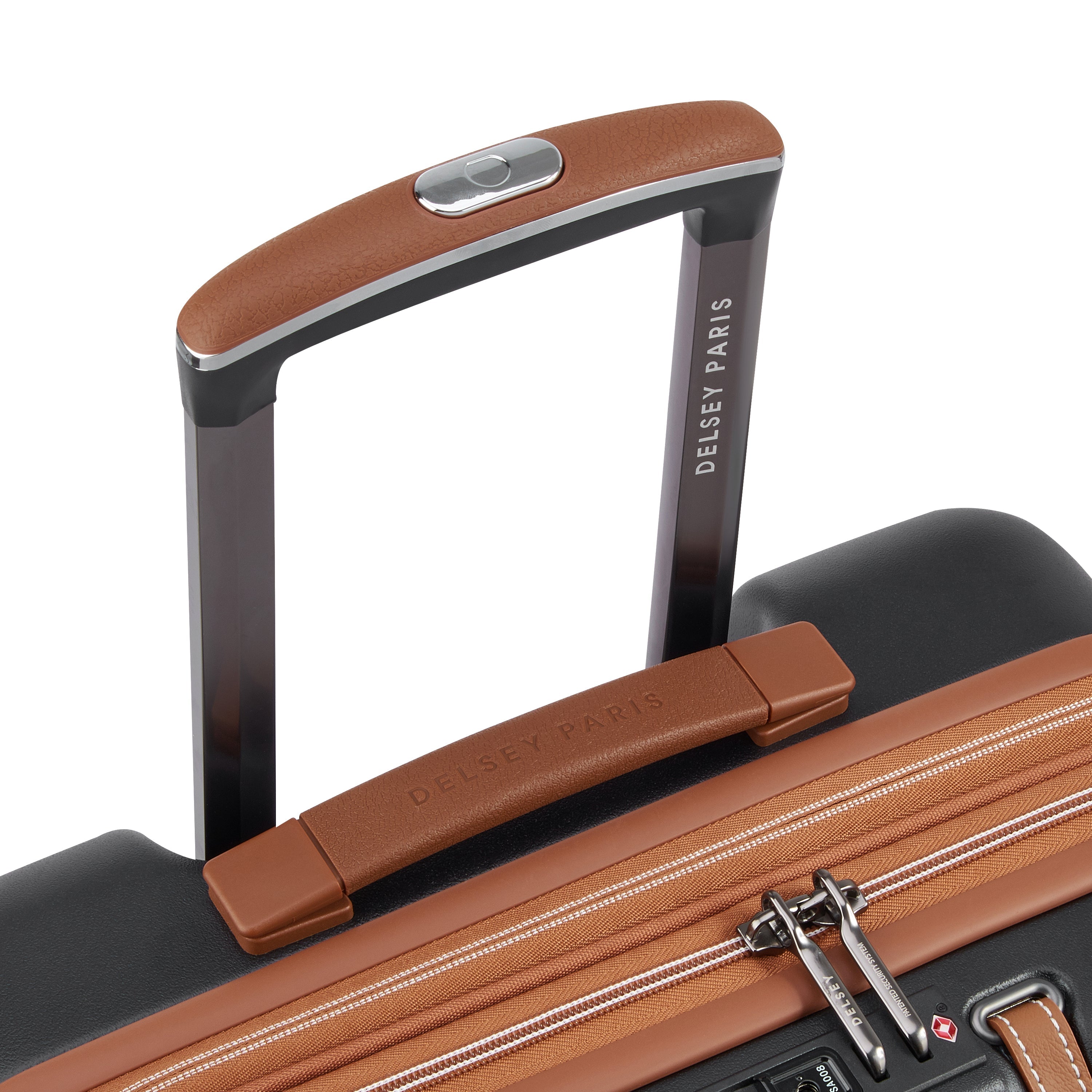 CADENCE| Valigia Cabina slim Espandibile 54.5 CM BLACK
