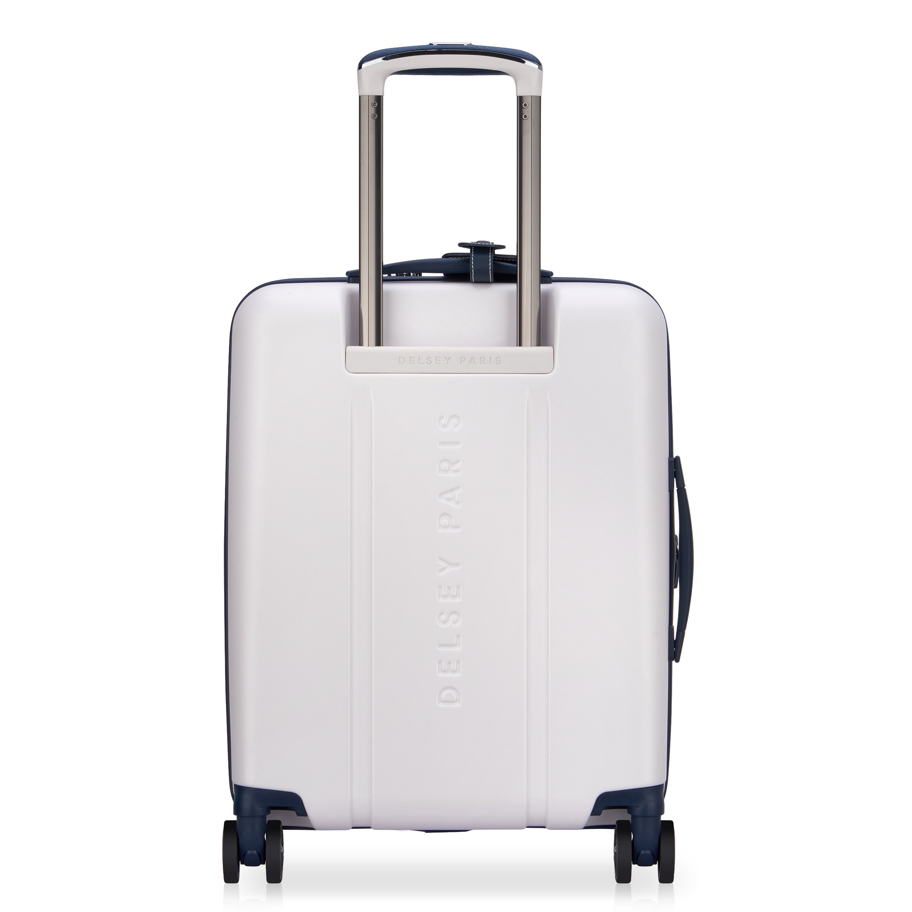 CADENCE| Valigia Cabina slim Espandibile 54.5 CM IVORY/NAVY