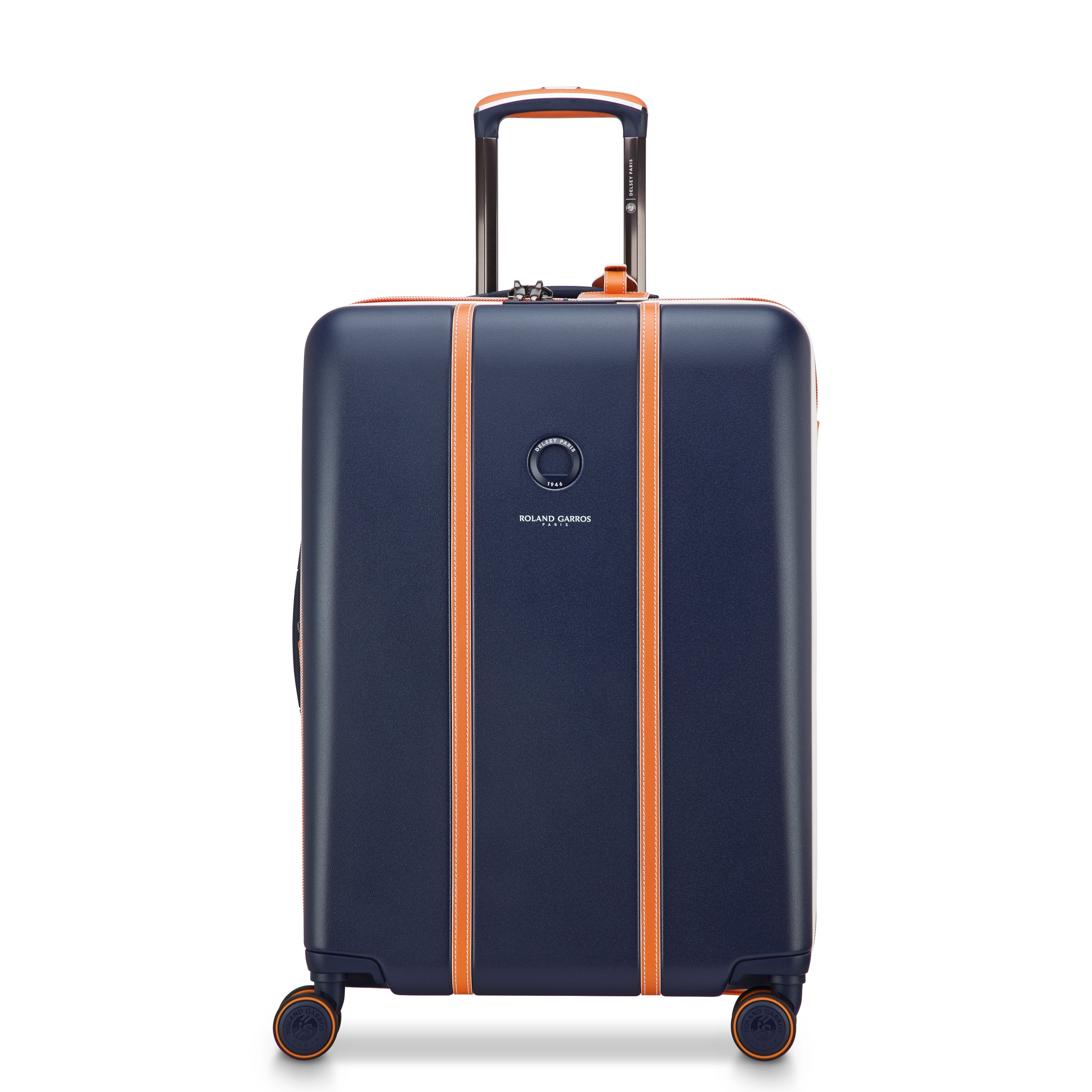 CADENCE| Koffer Aufgabegepäck Erweiterbar 66 CM NAVY BLUE