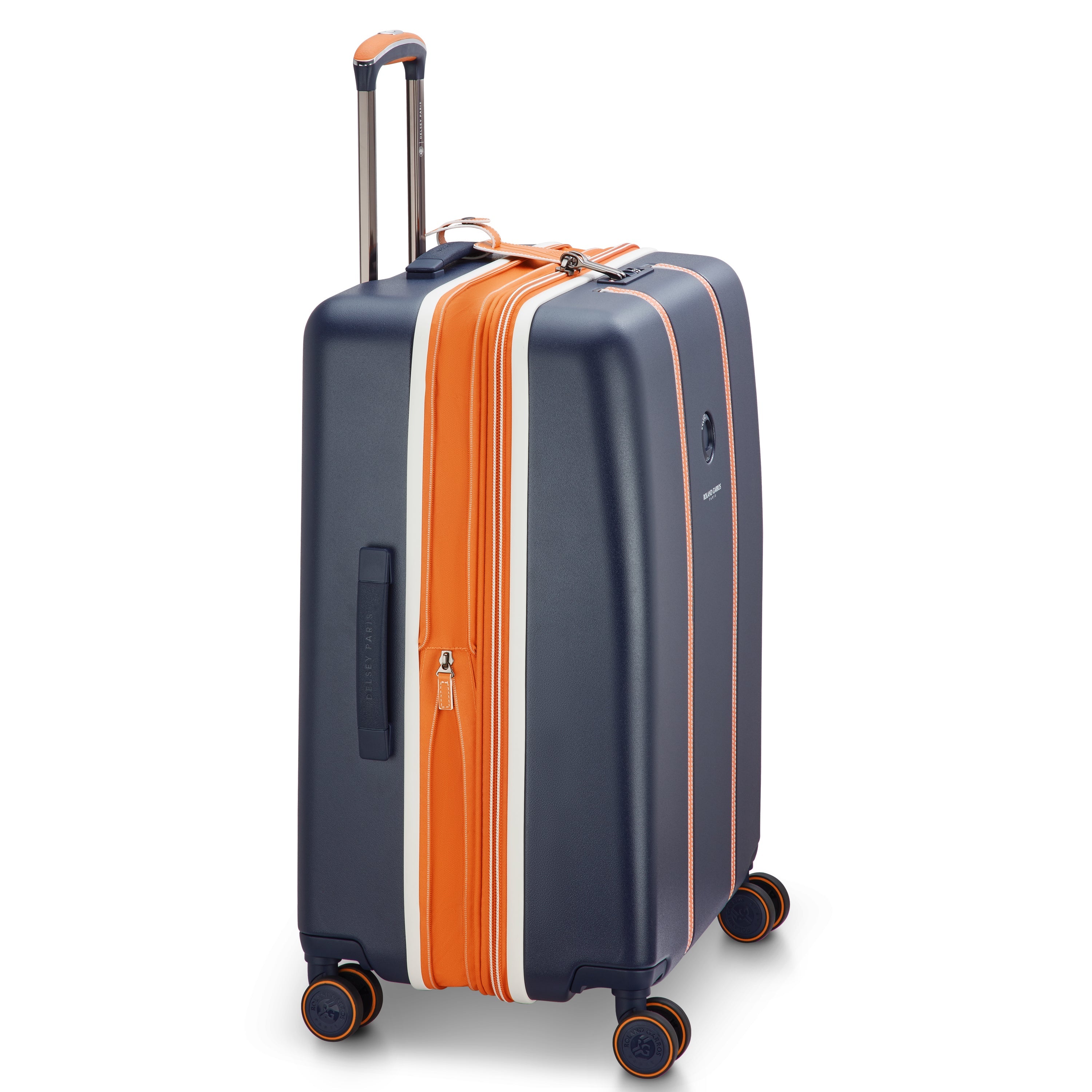CADENCE| Koffer Aufgabegepäck Erweiterbar 66 CM NAVY BLUE