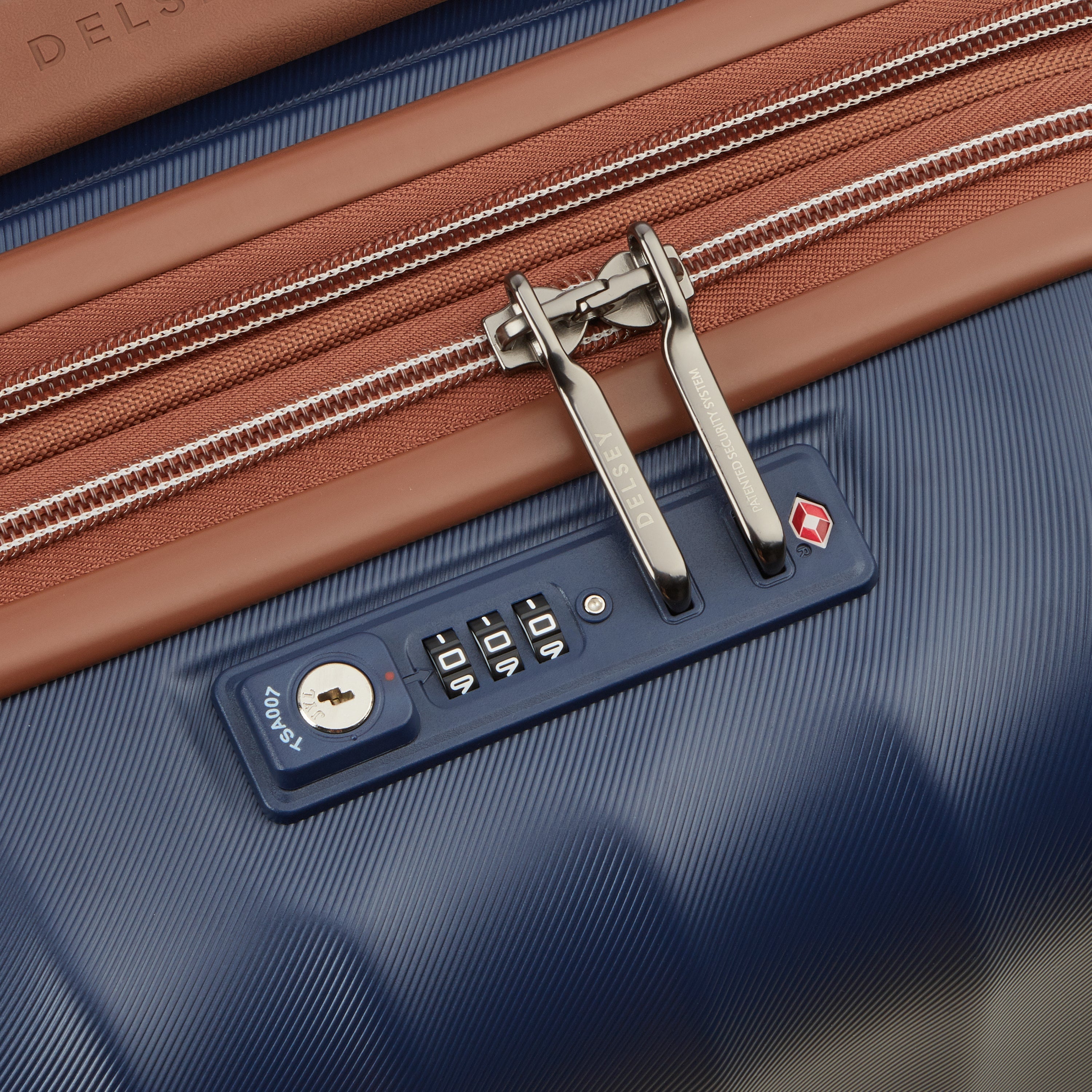 CARROUSEL 2| Suitcase Cabin Expandable 55 CM BLUE