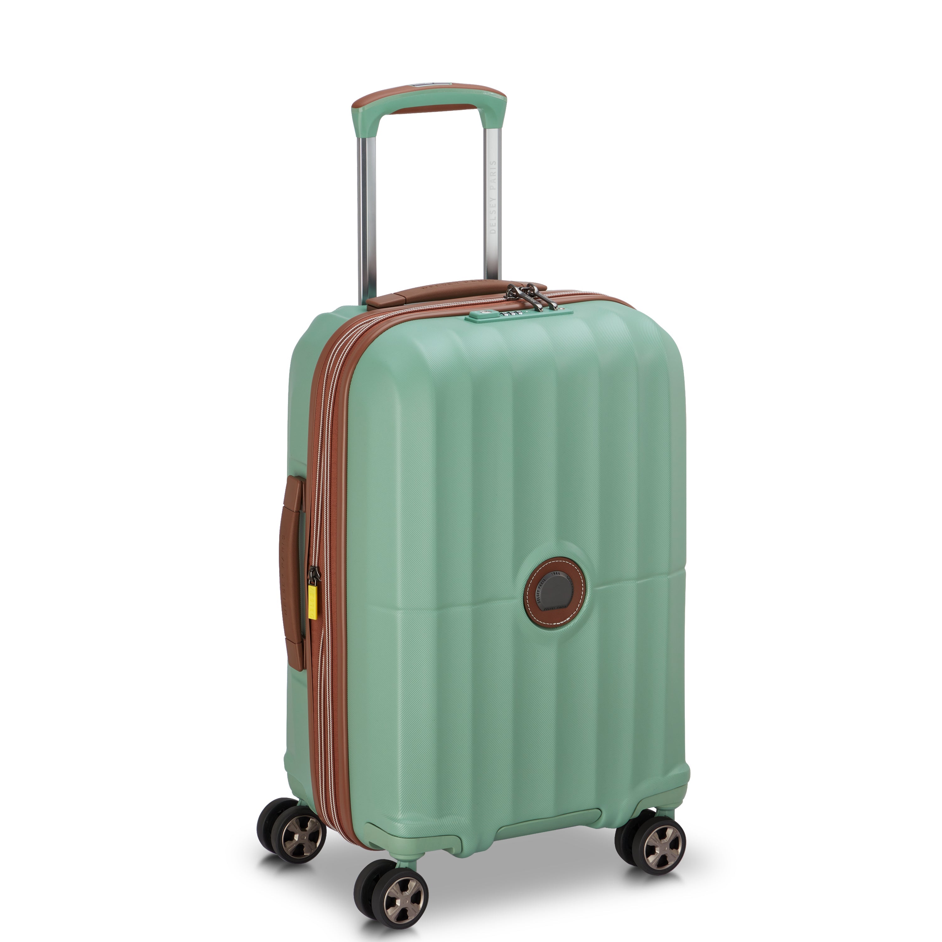 CARROUSEL 2| Valise Cabine Extensible 55 CM VERT SAUGE