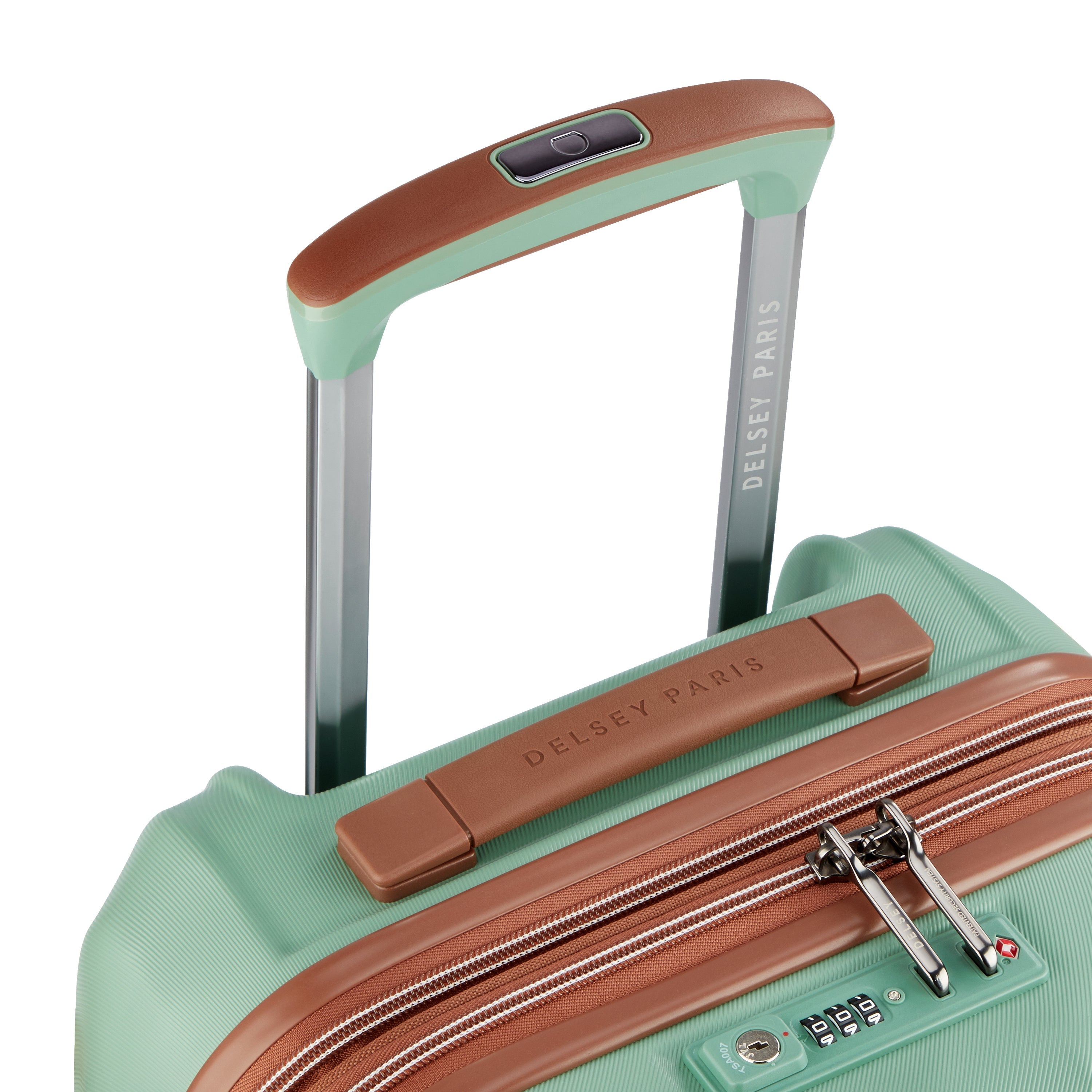 CARROUSEL 2| Valise Cabine Extensible 55 CM VERT SAUGE