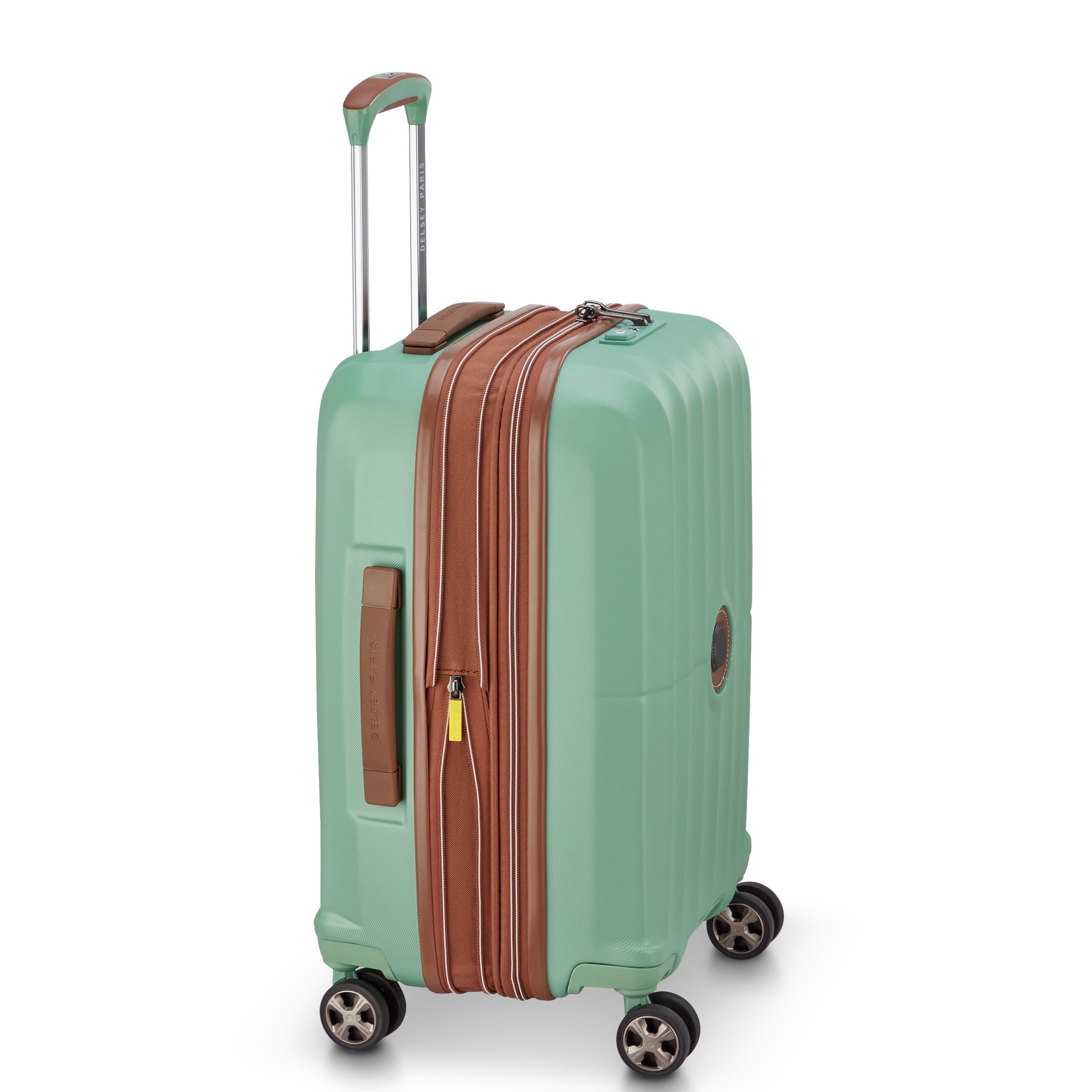CARROUSEL 2| Valise Cabine Extensible 55 CM VERT SAUGE
