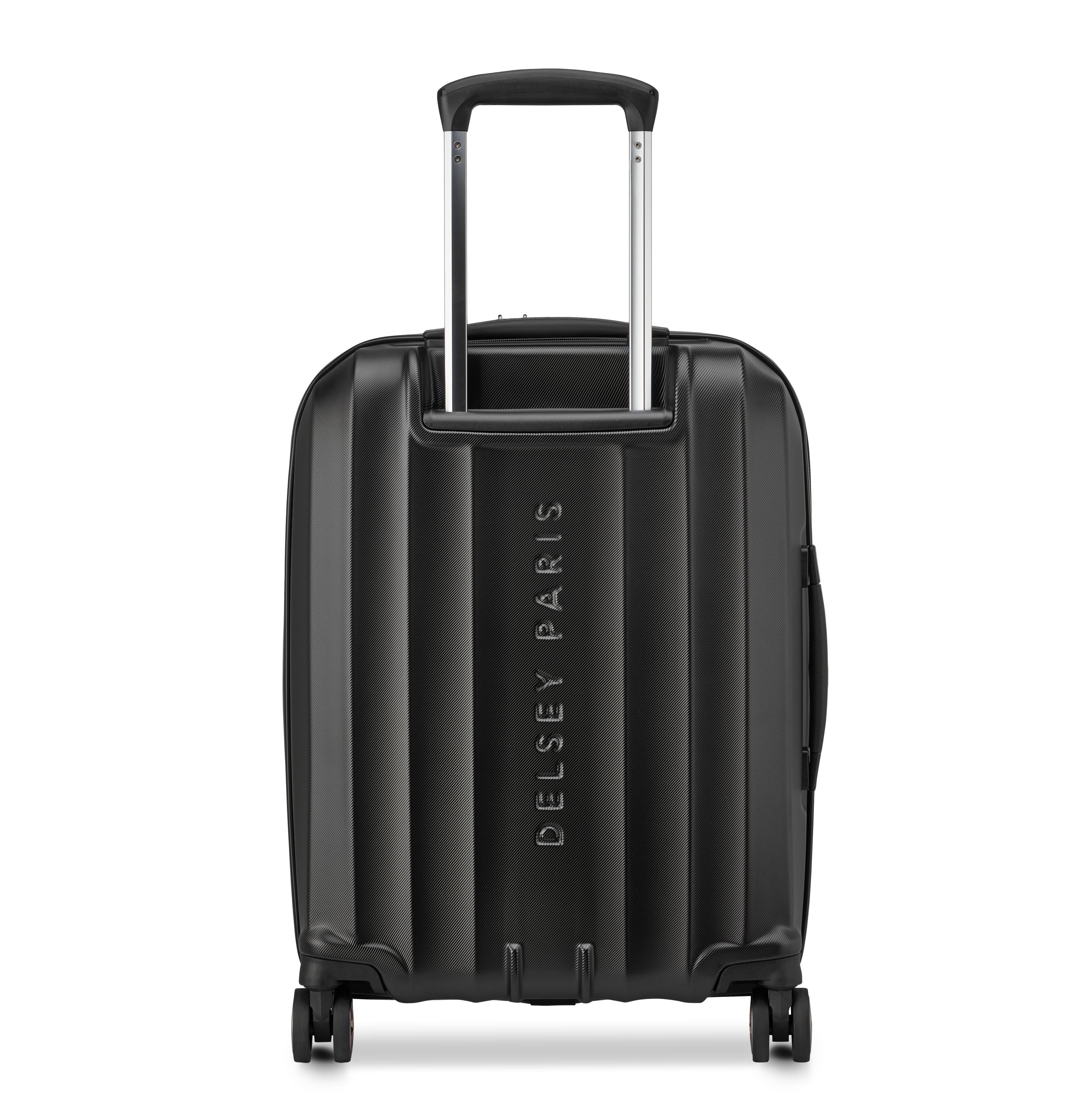 CARROUSEL 2| Suitcase Cabin slim Expandable 55 CM BLACK