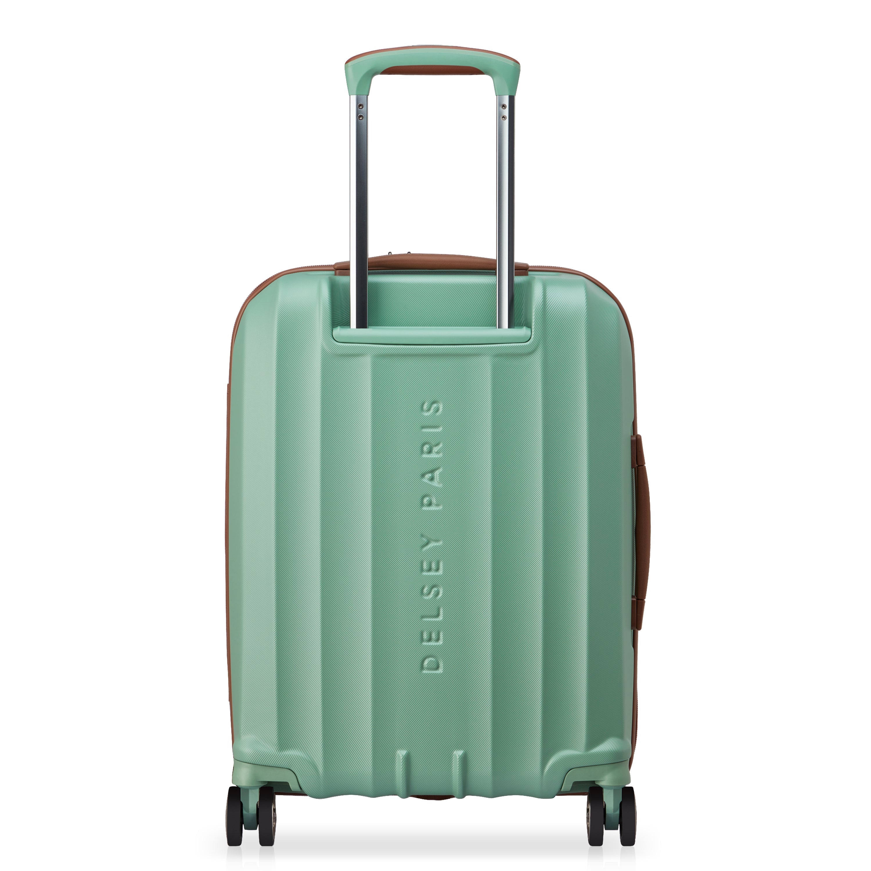 CARROUSEL 2| Valise Cabine Slim Extensible 55 CM VERT SAUGE