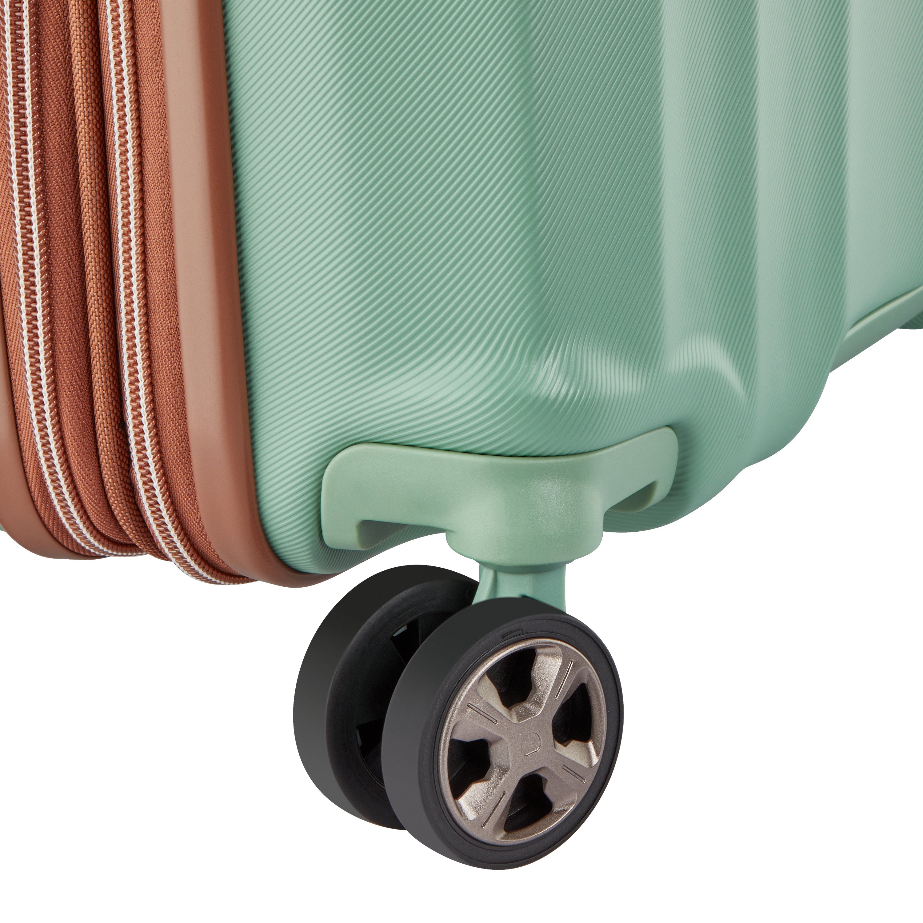 CARROUSEL 2| Valise Cabine Slim Extensible 55 CM VERT SAUGE